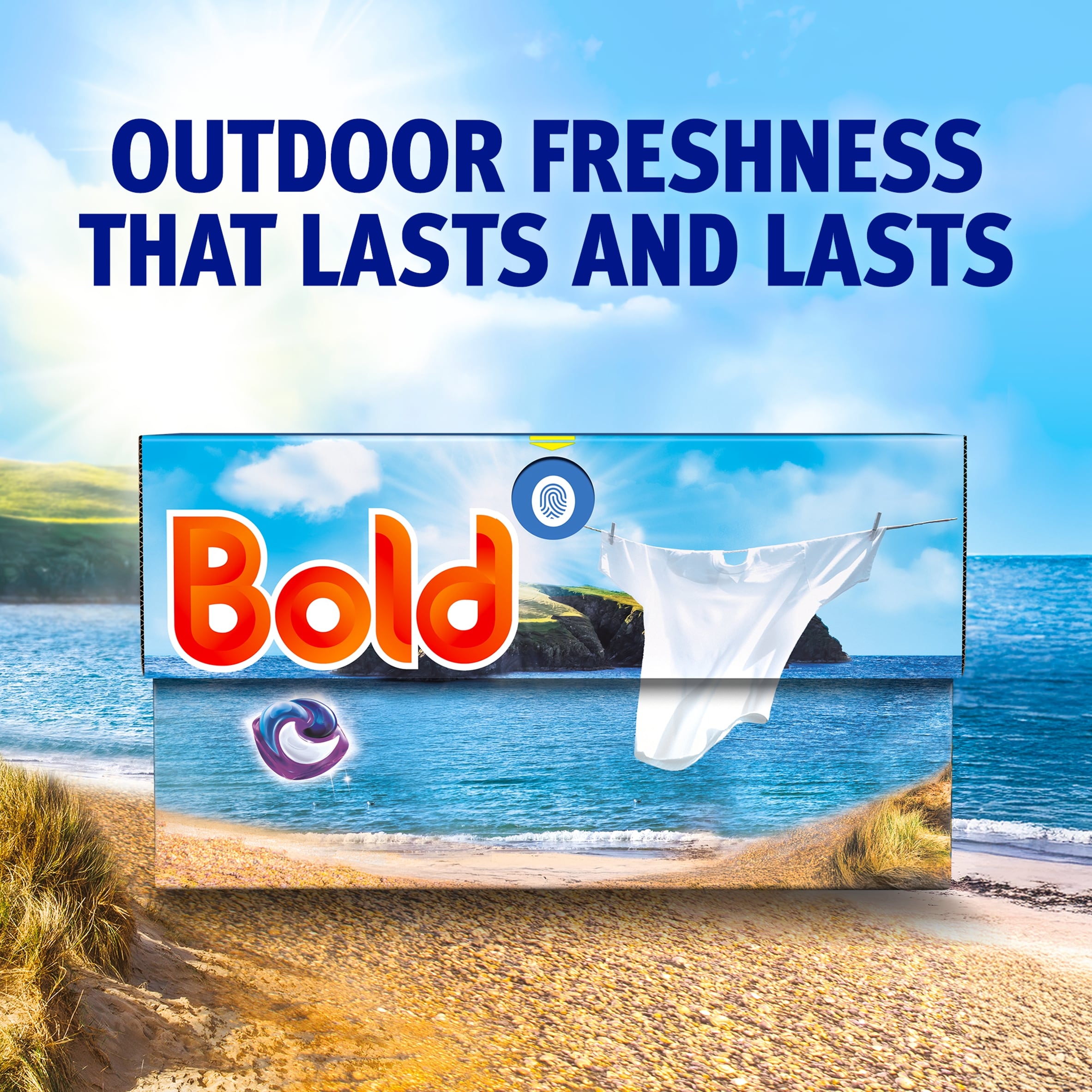Bold Washing Pods Seabreeze Stroll 33 washes 650.1g thumbnail 5