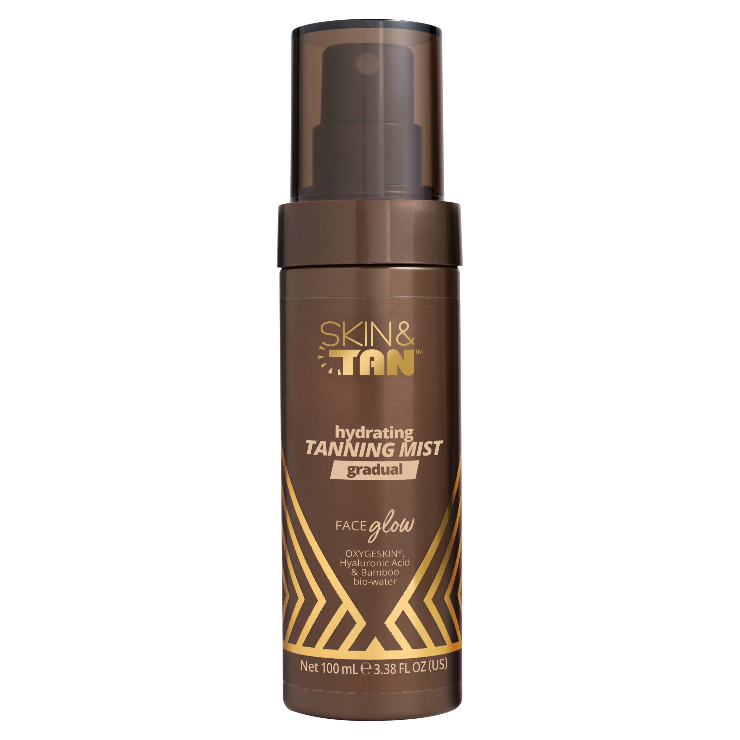 SKIN & TAN Face Glow Gradual Hydrating Tanning Mist 100ml