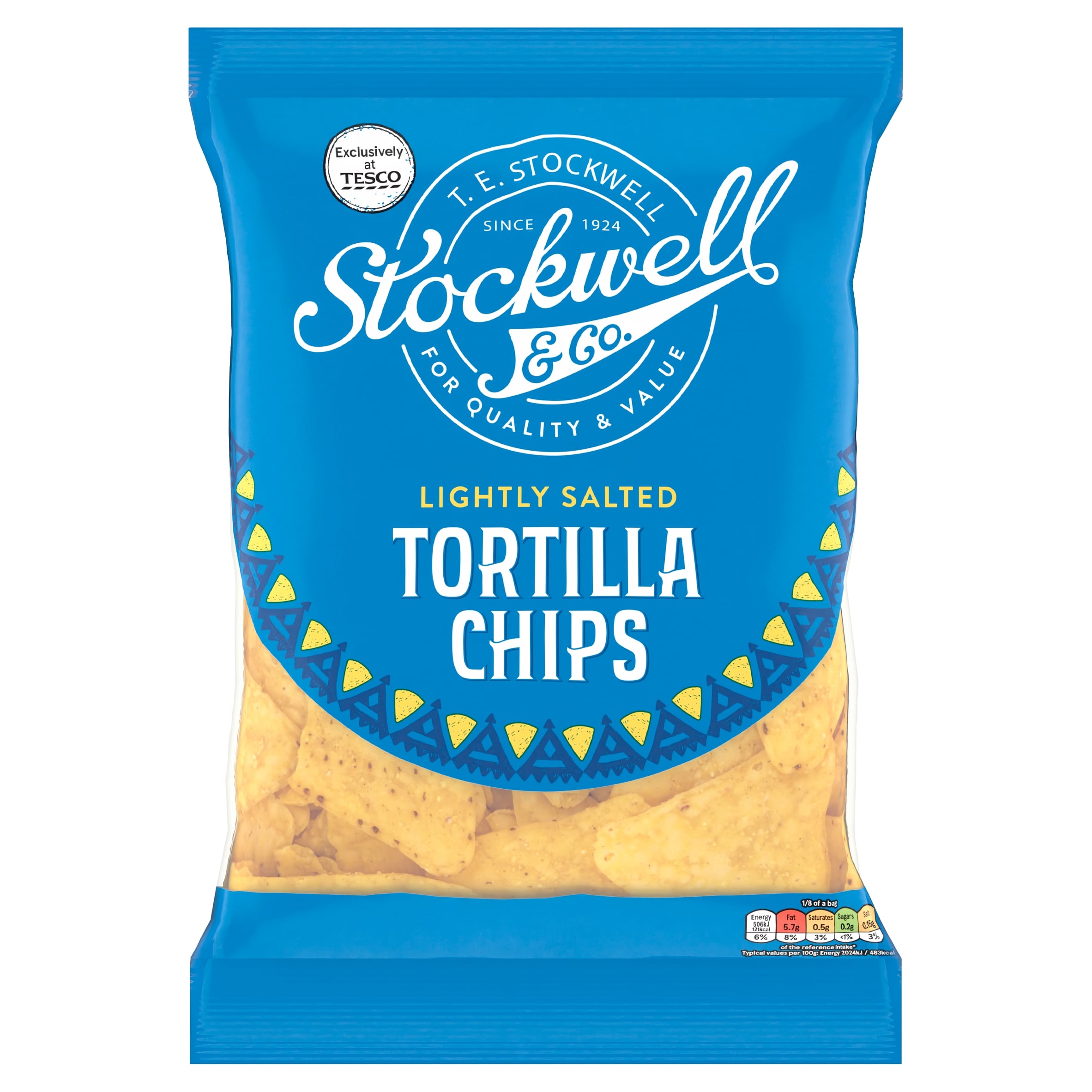 Stockwell & Co. Lightly Salted Tortilla Chips 200g