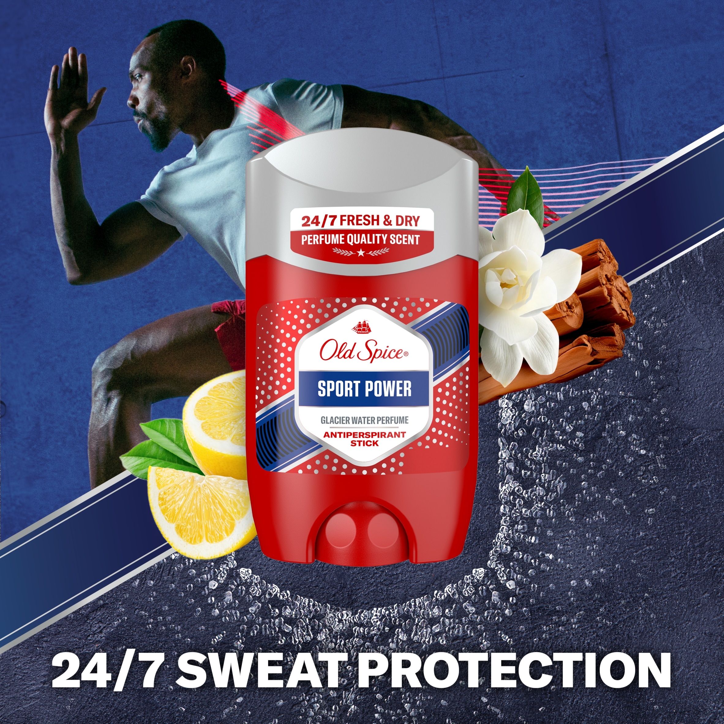 Old Spice Sport Power Antiperspirant Stick 50ml thumbnail 2