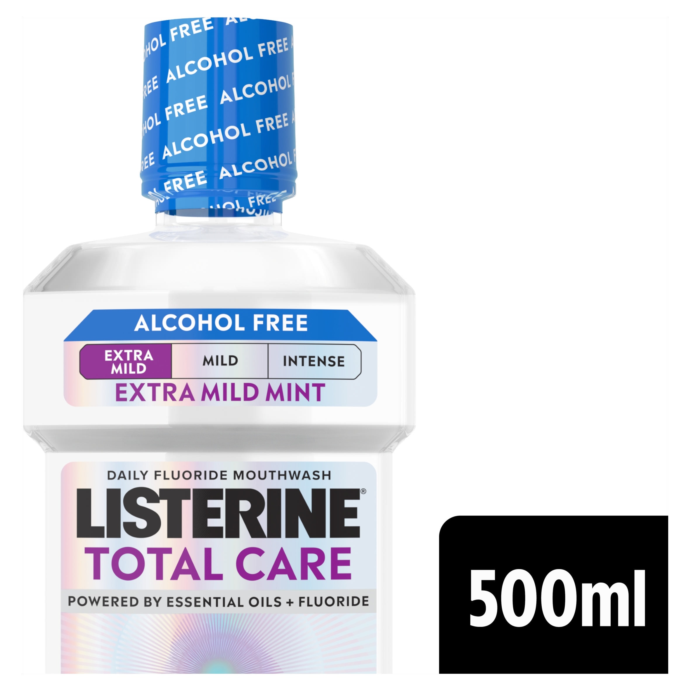 Listerine Total Care Alcohol Free Extra Mild Mint 500ml