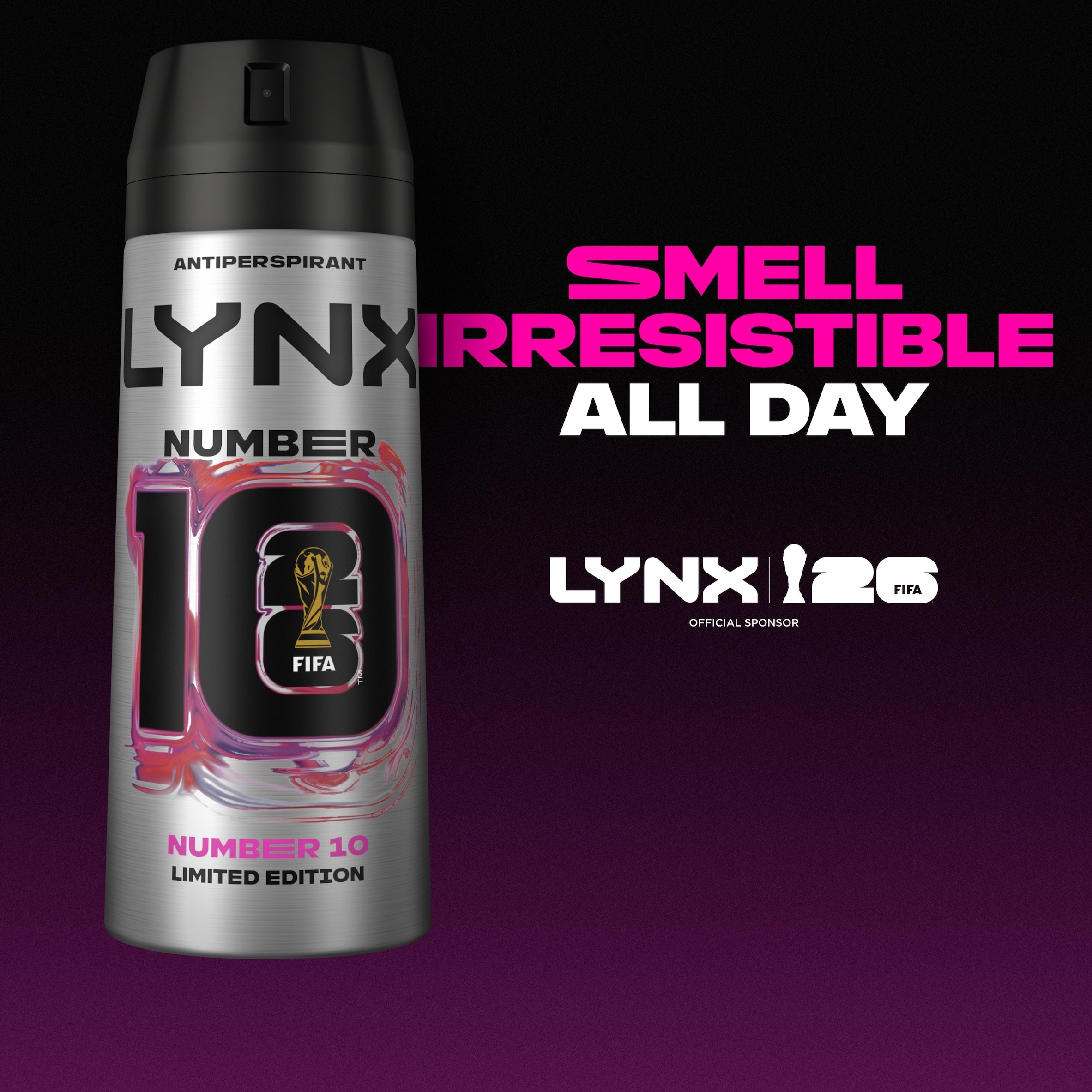 Lynx Number 10 Limited Edition 72h Antiperspirant Deodorant 150ml thumbnail 2