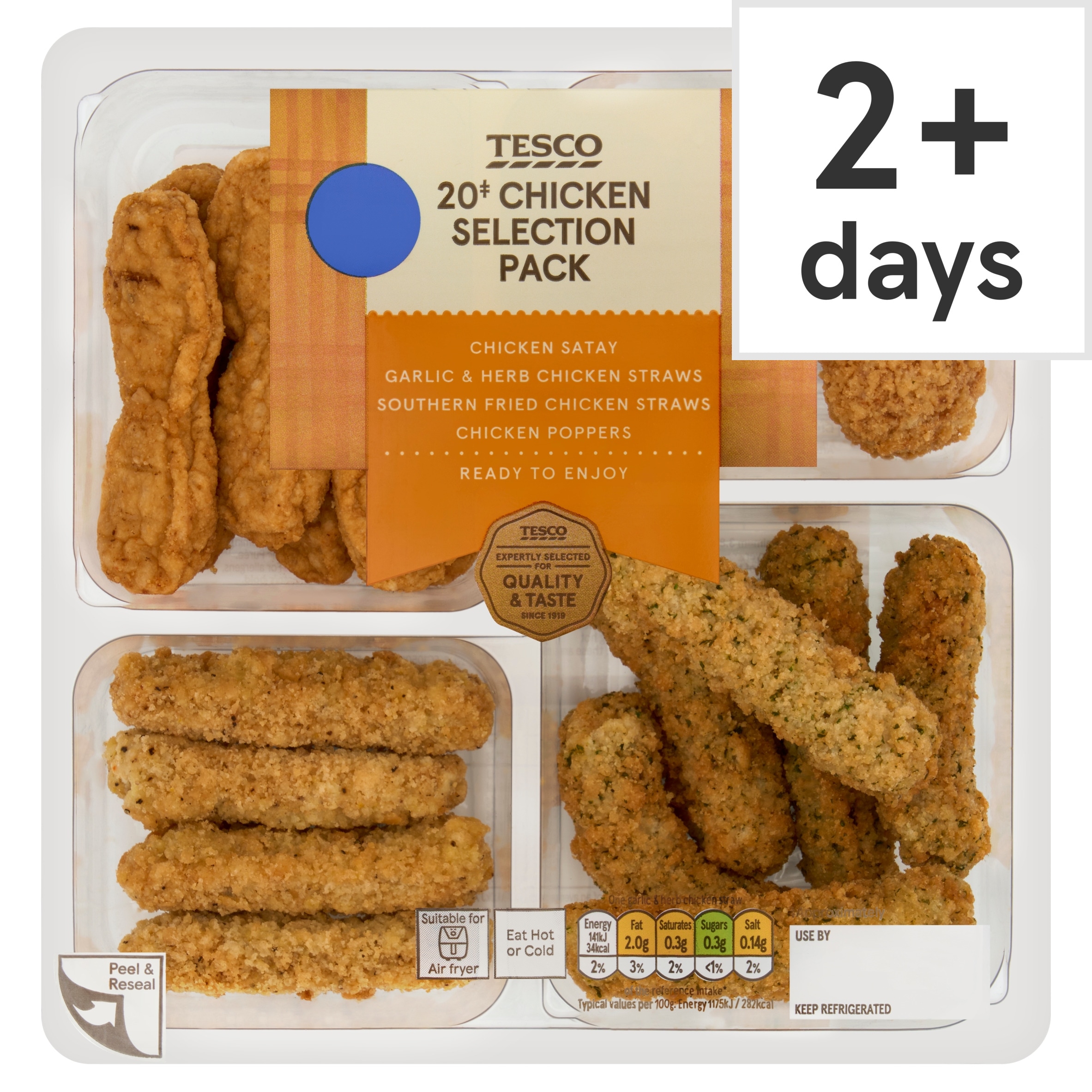 Tesco 20 Chicken Selection Pack 227g