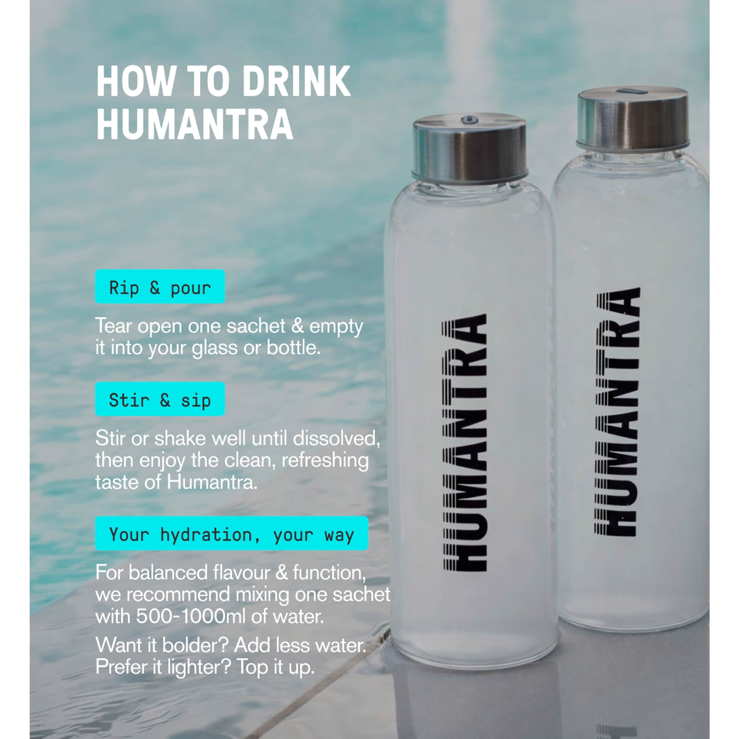 Humantra Himalayan Lime Zero Sugar Electrolyte Drink 6 x 3.6g Sachets thumbnail 4