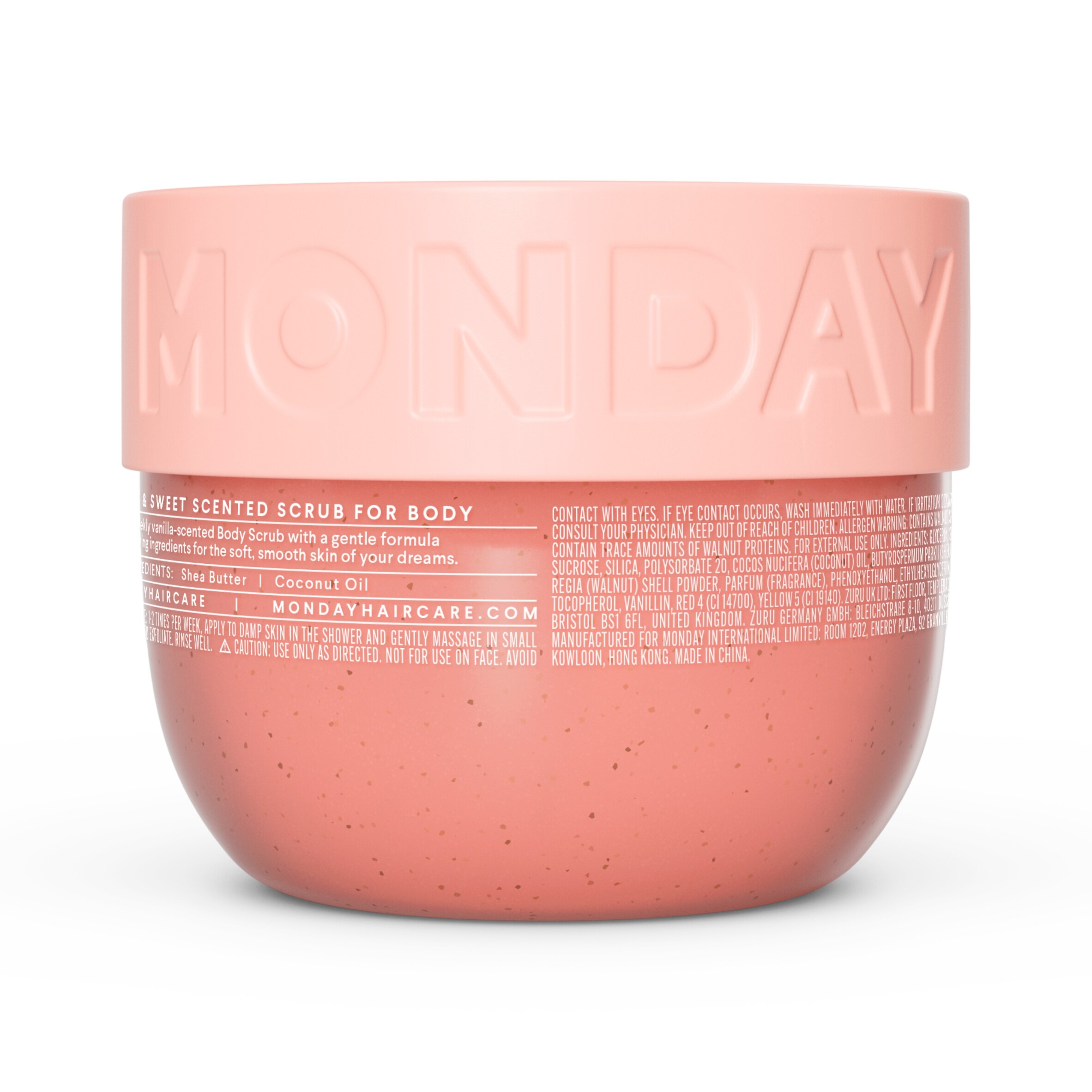 MONDAY HAIRCARE BODY SCRUB VANILLA GLAZE 510G thumbnail 2