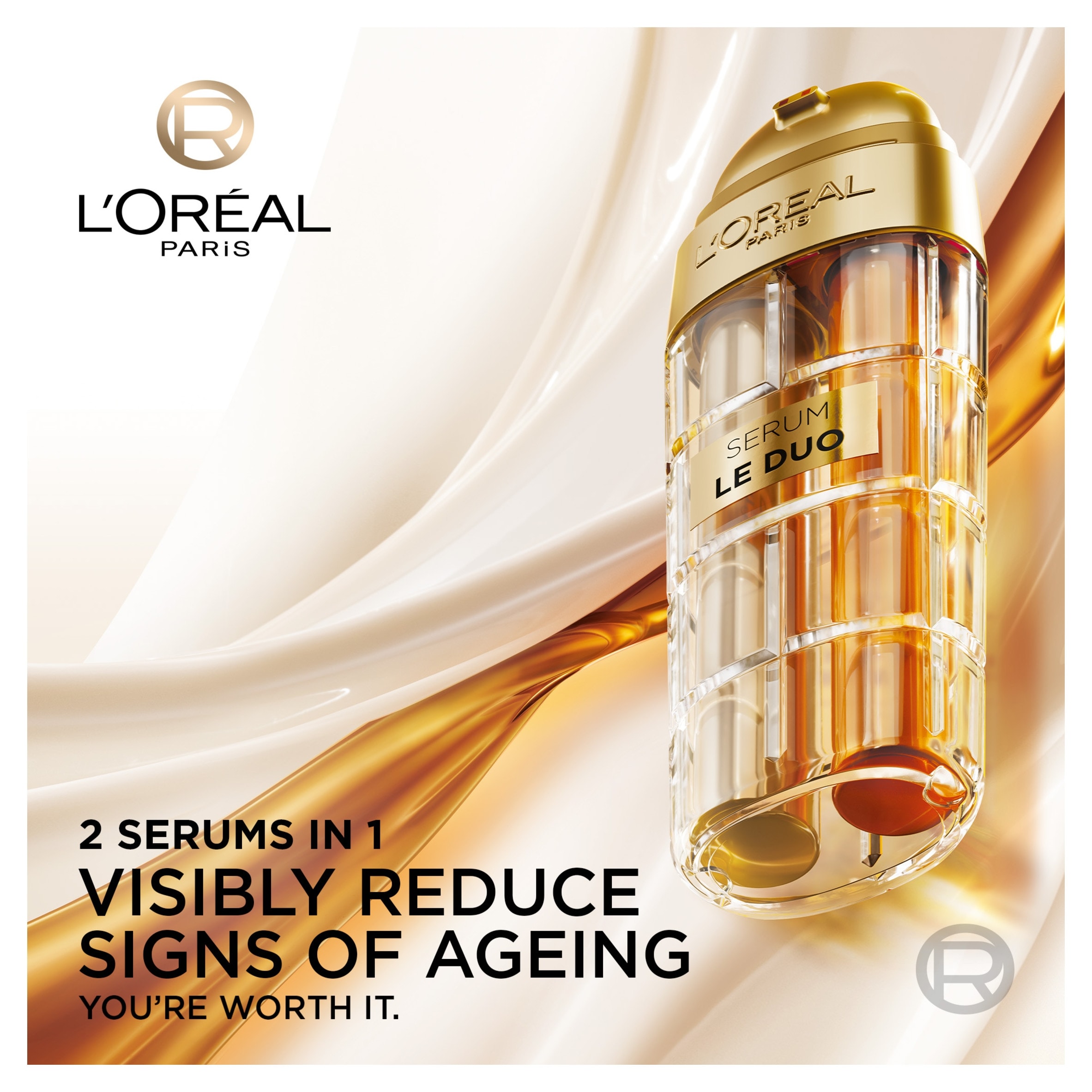 L'Oreal Paris Age Perfect Age Defying Le Duo Serum 30ml thumbnail 3