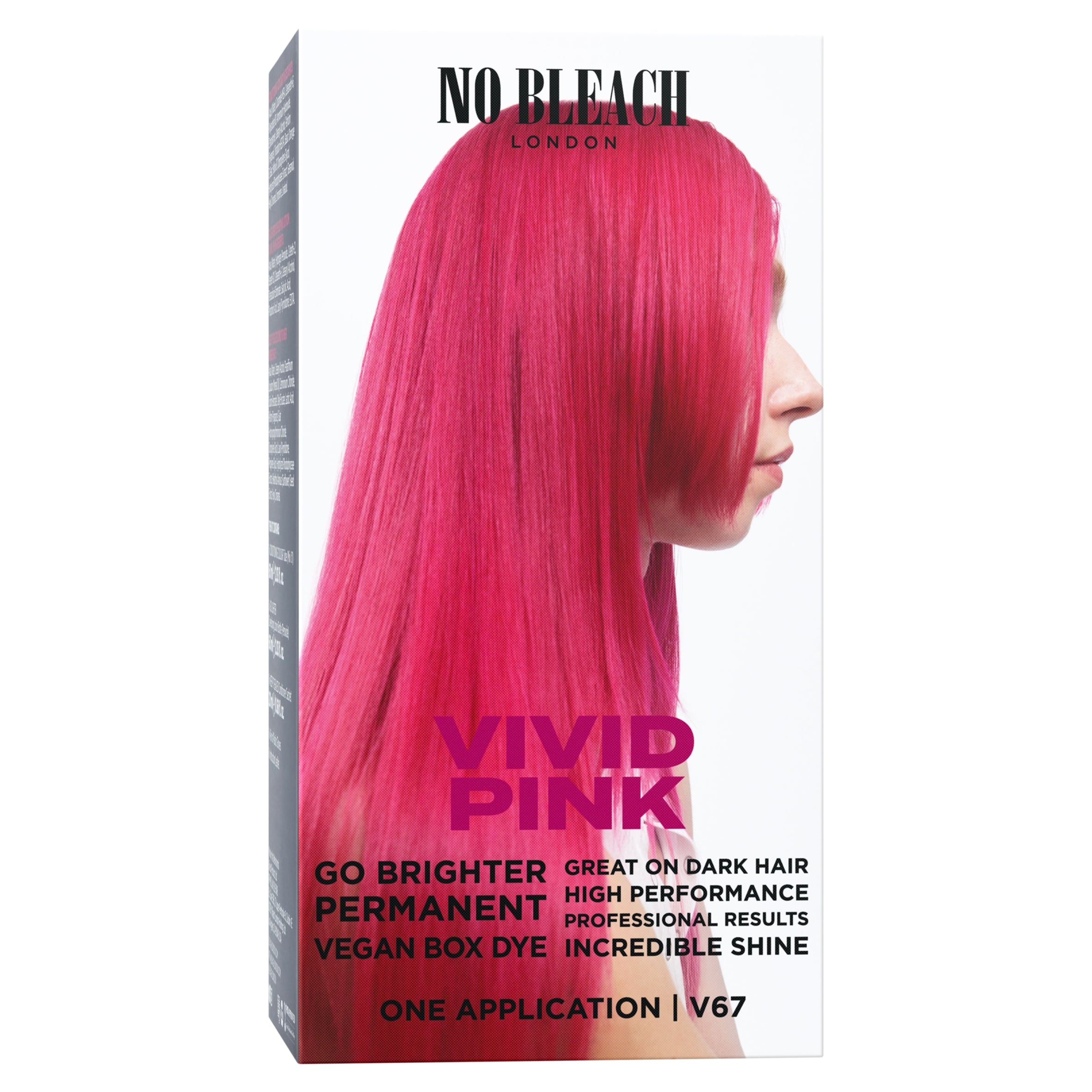 Bleach London Vivid Pink Permanent Hair Colour Kit