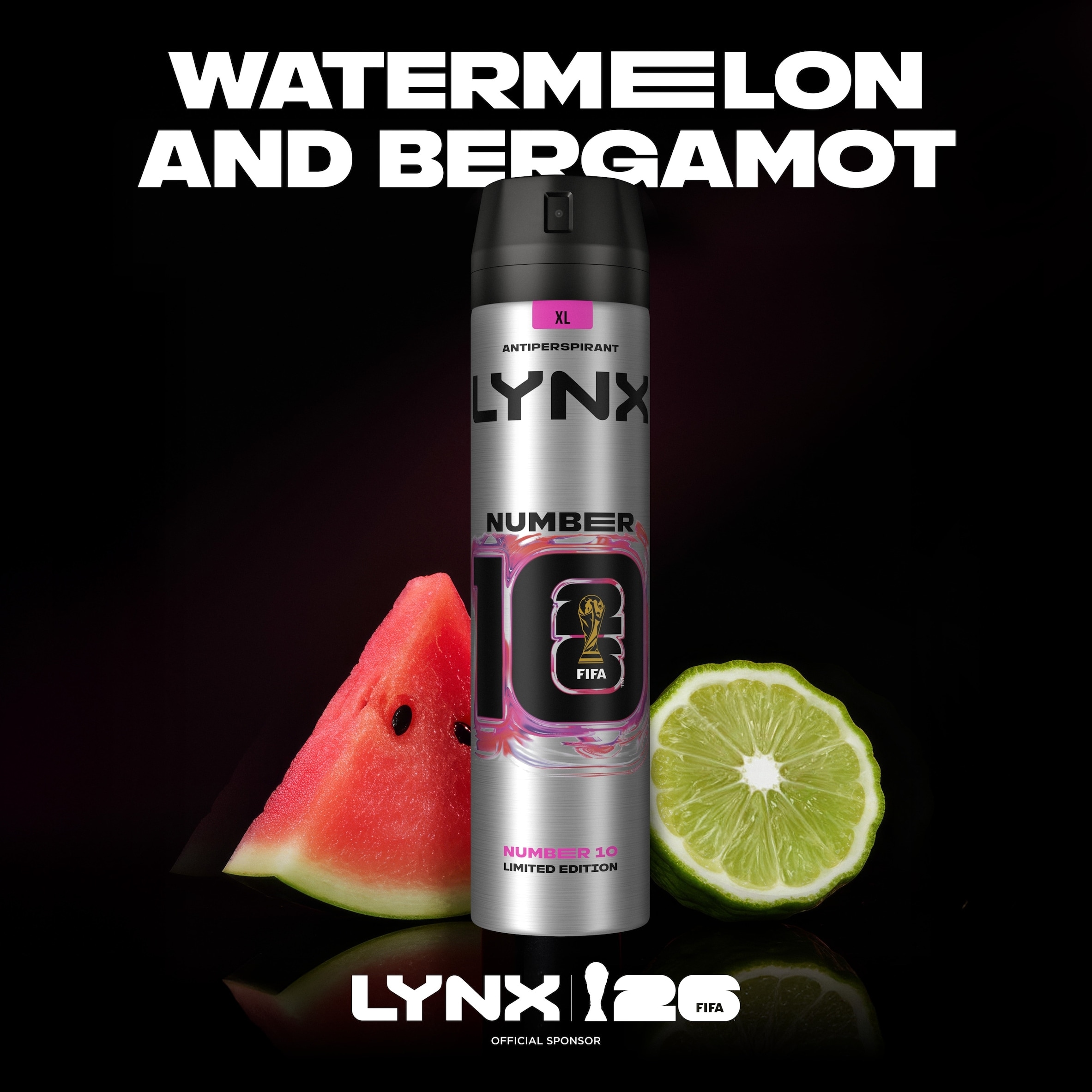 Lynx Number 10 Limited Edition 72h Antiperspirant Deodorant 250ml thumbnail 3