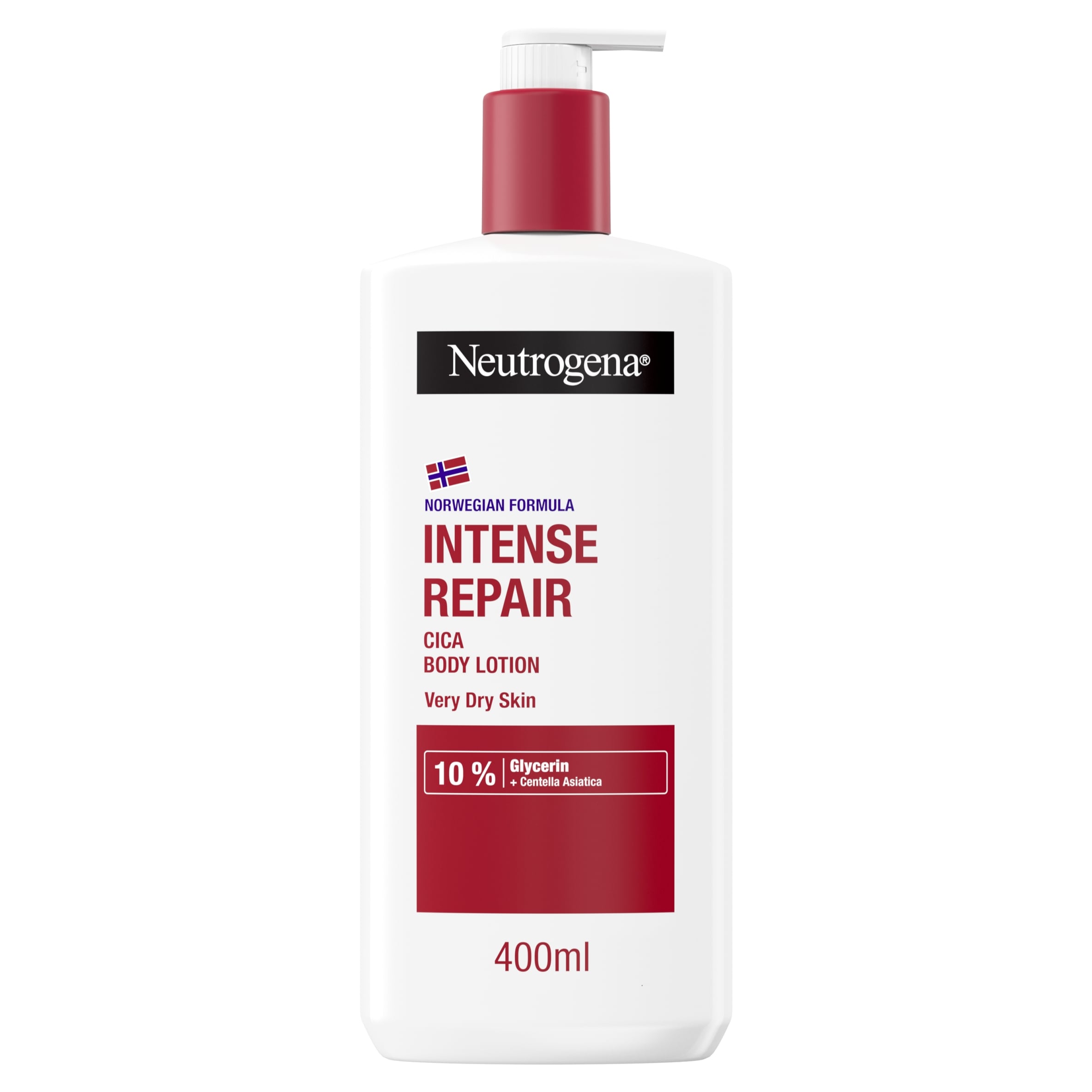 Neutrogena Norwegian Formula Intense Repair Cica Body Lotion 400ml