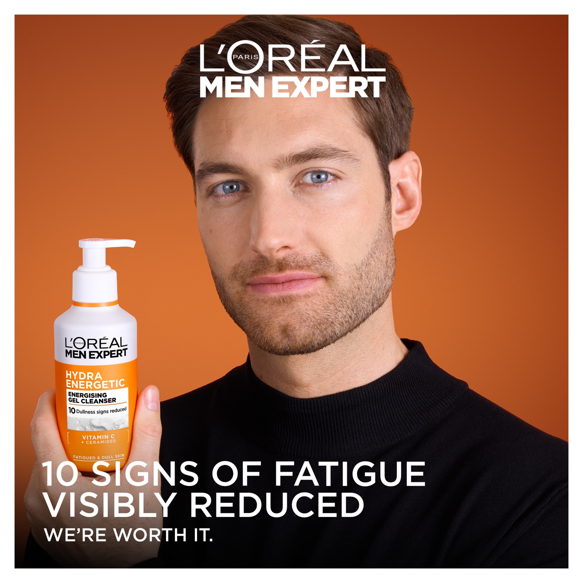L'Oreal Men Expert Hydra Energetic Pump Cleanser 260ml thumbnail 5