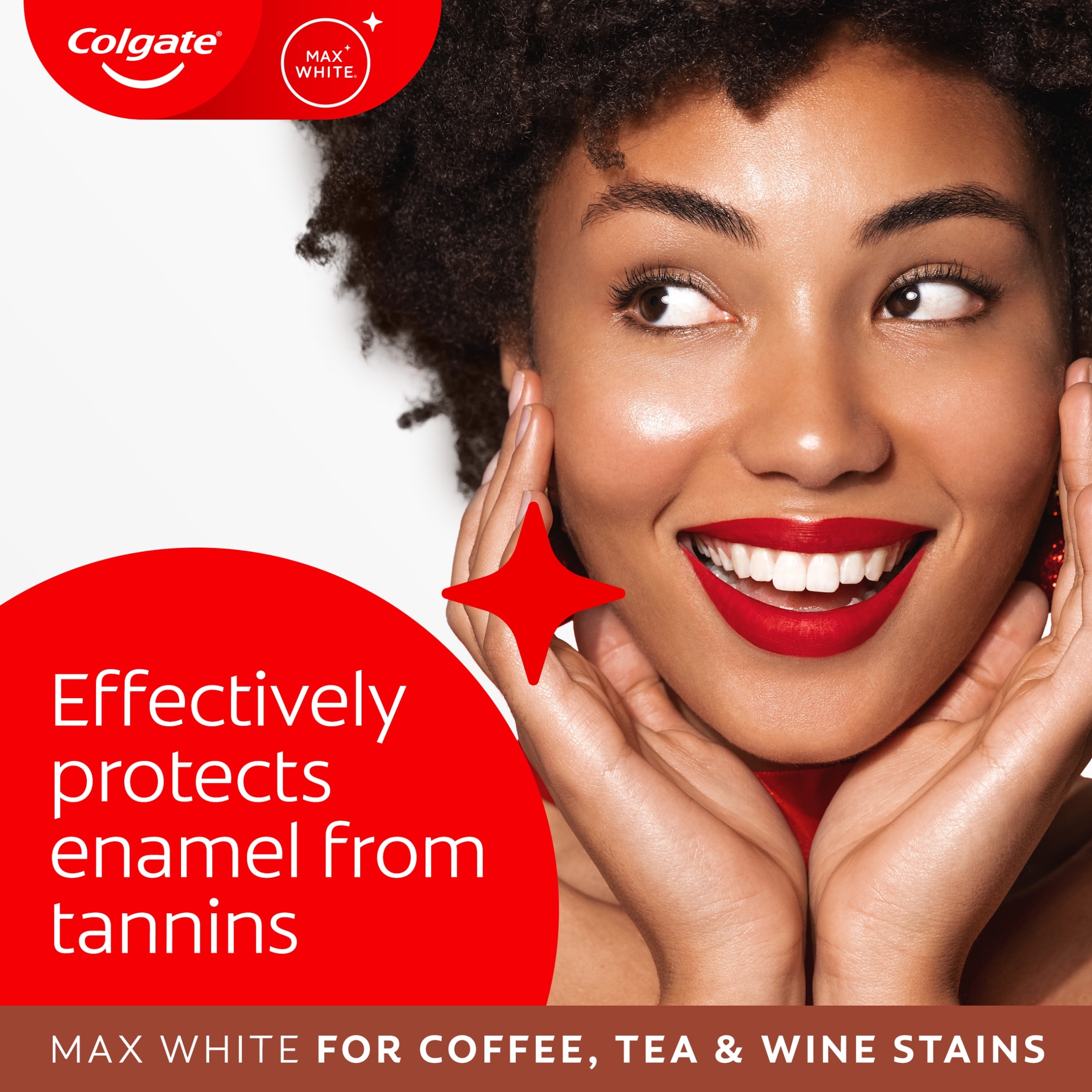 Colgate Max White For Coffee, Tea & Wine Stains Whitening Toothpaste 75ml thumbnail 4