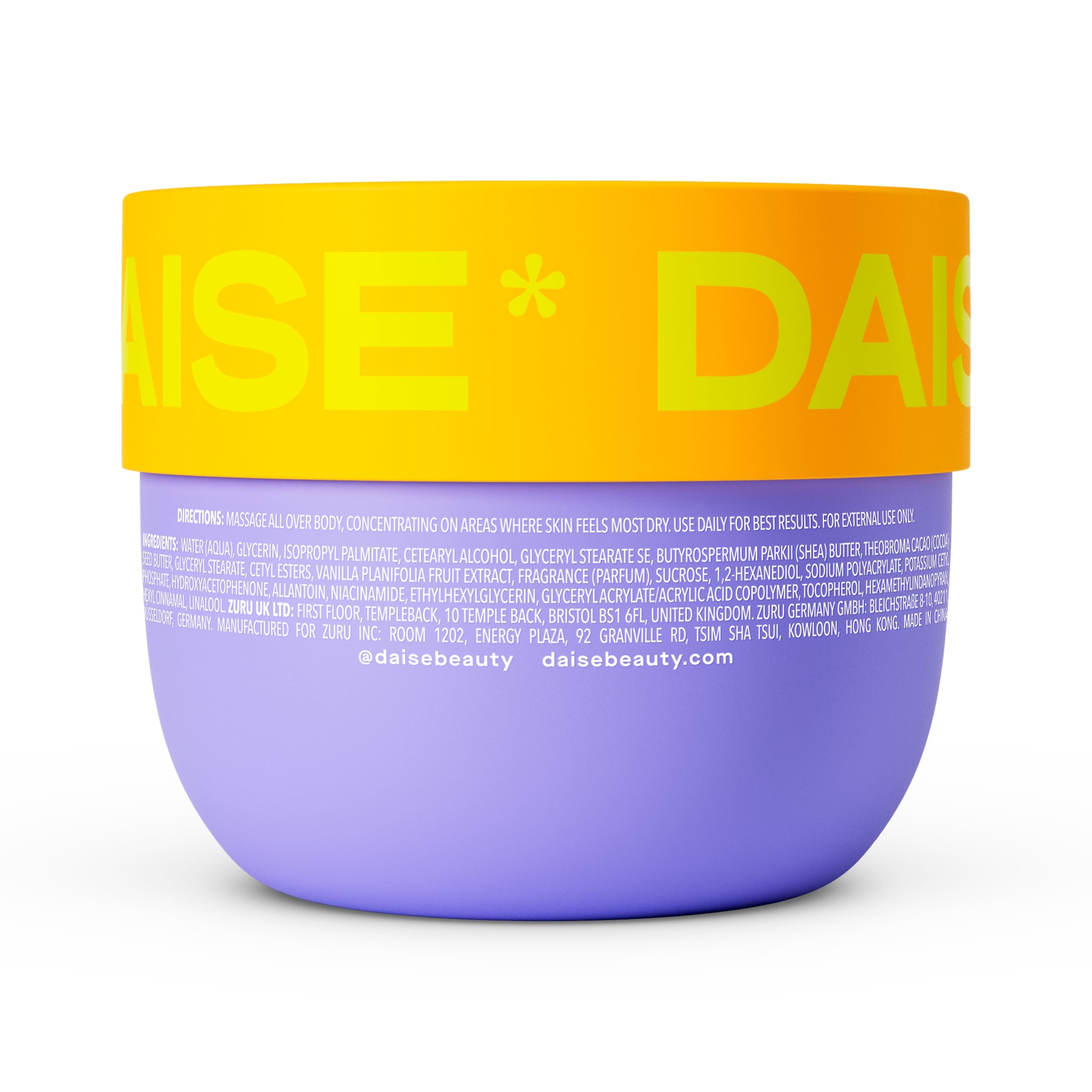 DAISE MOISTURIZING BODY BUTTER VANILLA 250 G thumbnail 2