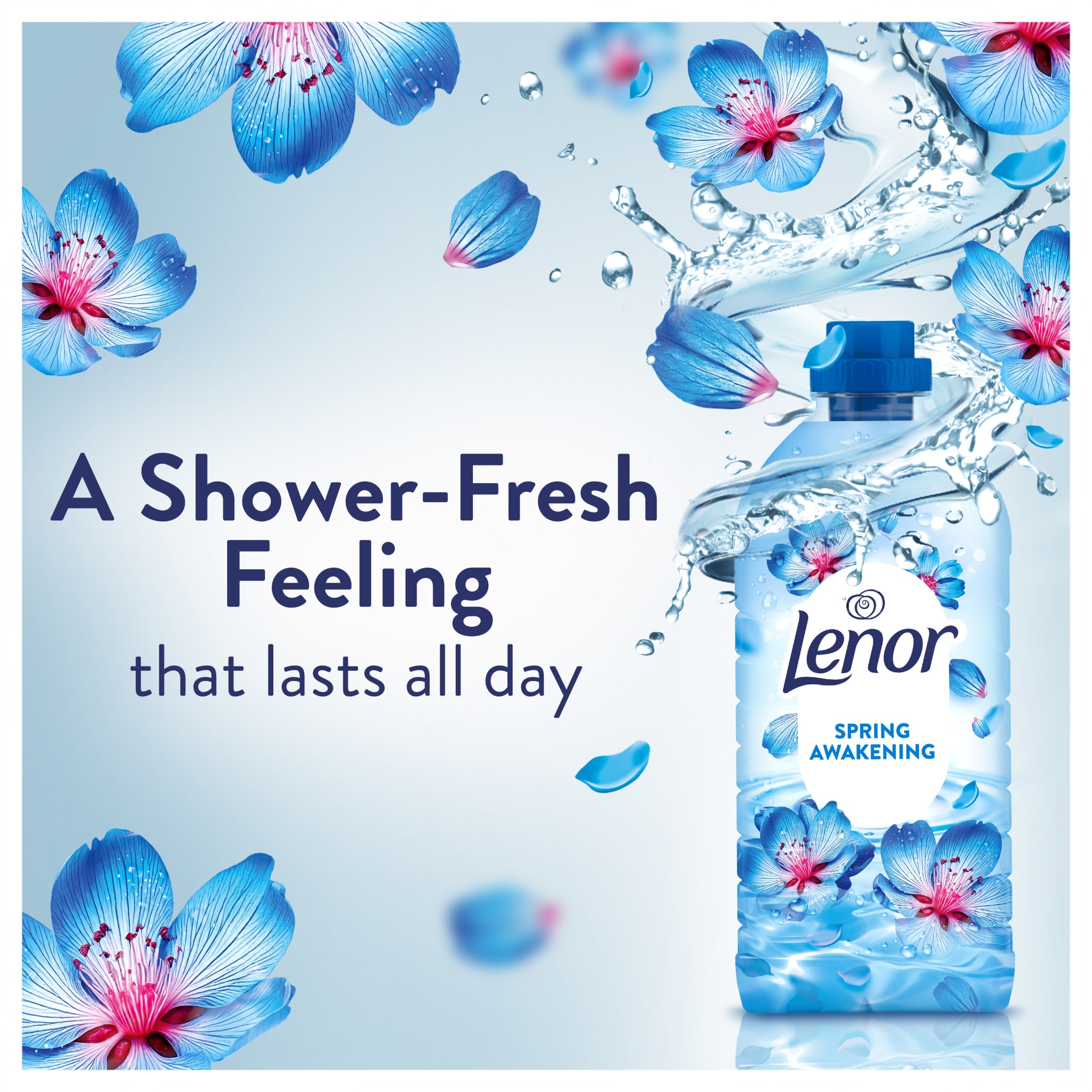Lenor Fabric Conditioner Spring Awakening 85 washes 2.635l thumbnail 5