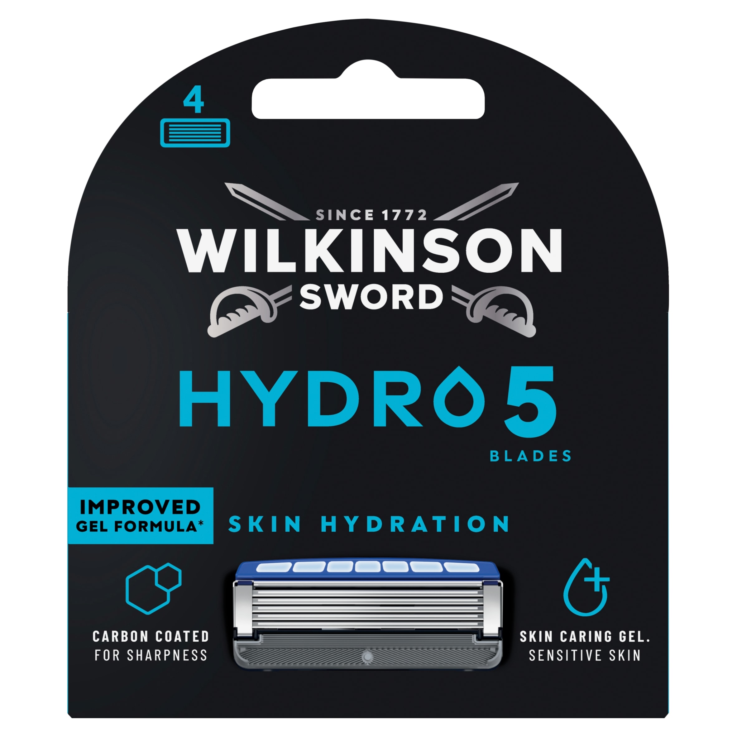 Wilkinson Sword Hydro 5 Men’s Razor Blade Refills 4 pack