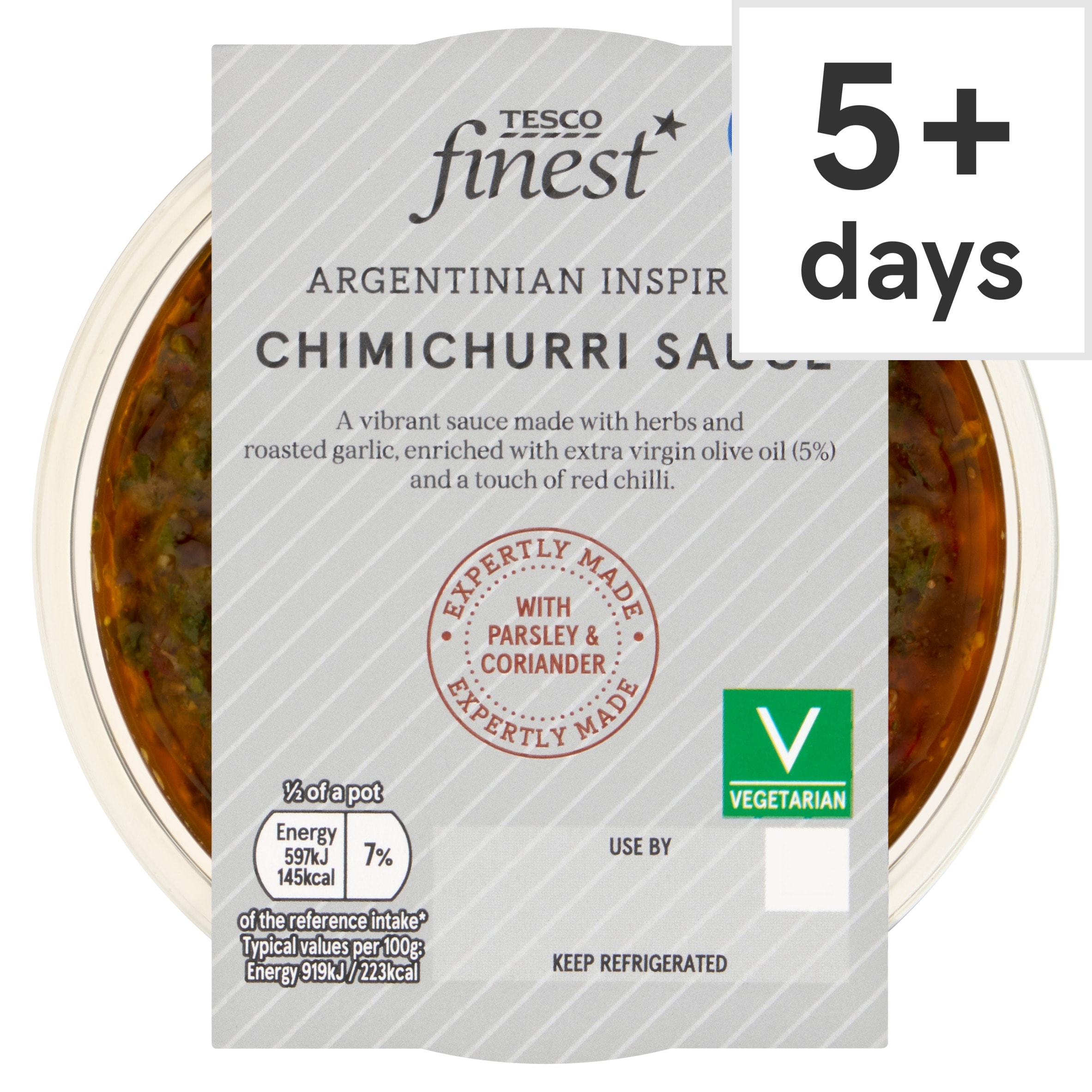 TESCO Finest Argentinian Inspired Chimichurri Sauce 130g
