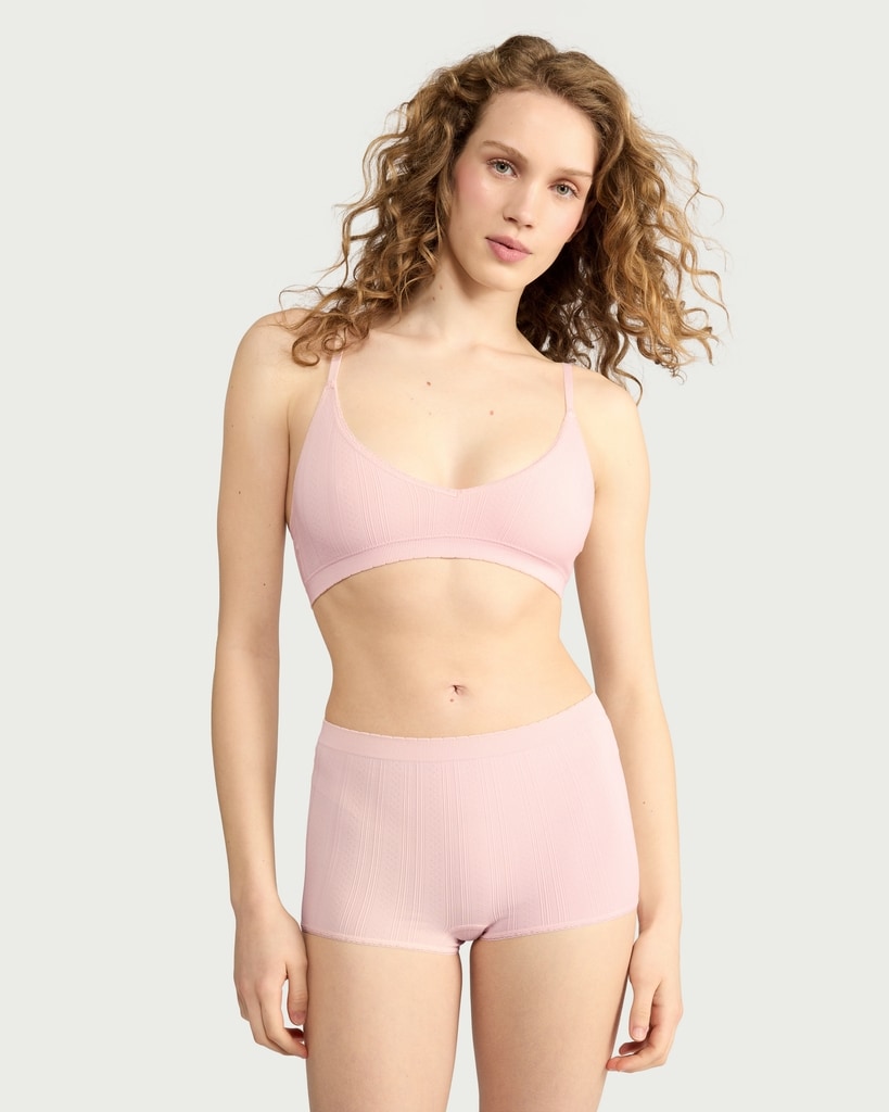 F&F 2-Pack Pointelle Textured Shorts in Multi thumbnail 4