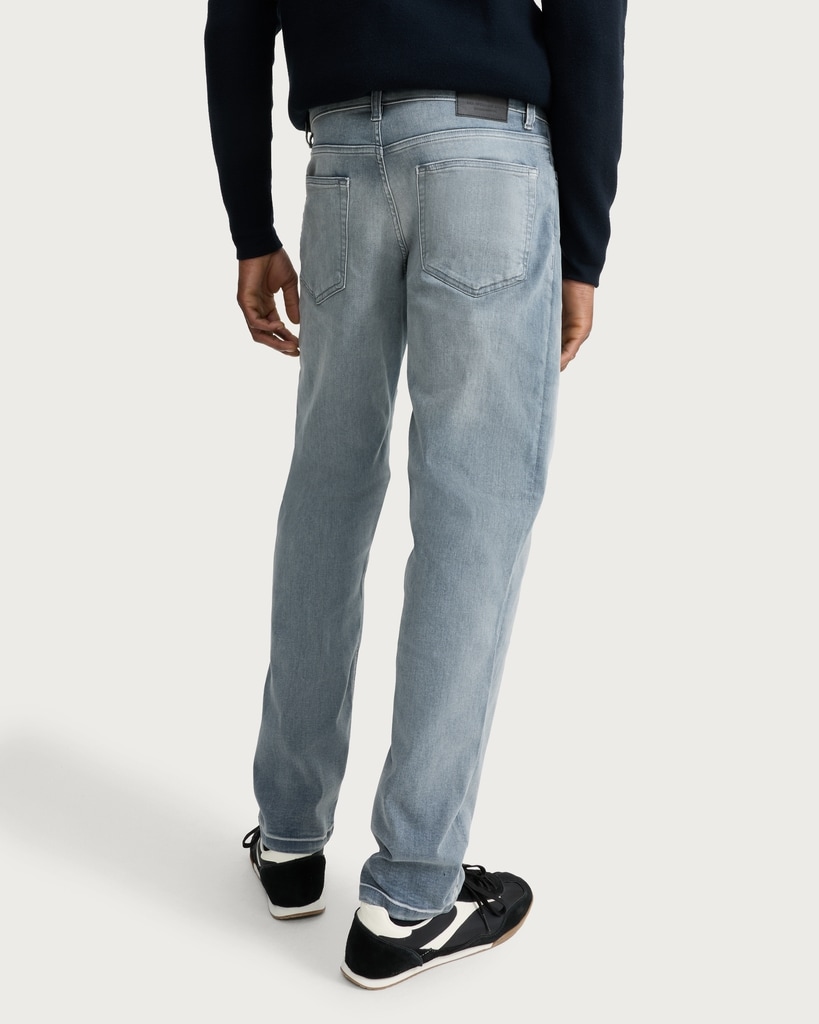 F&F Relaxed Fit FREEFIT® Cotton Rich Jeans in Grey thumbnail 3