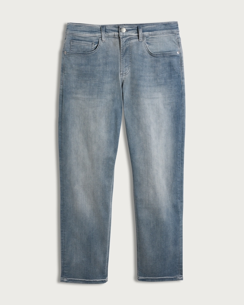 F&F Relaxed Fit FREEFIT® Cotton Rich Jeans in Grey thumbnail 4