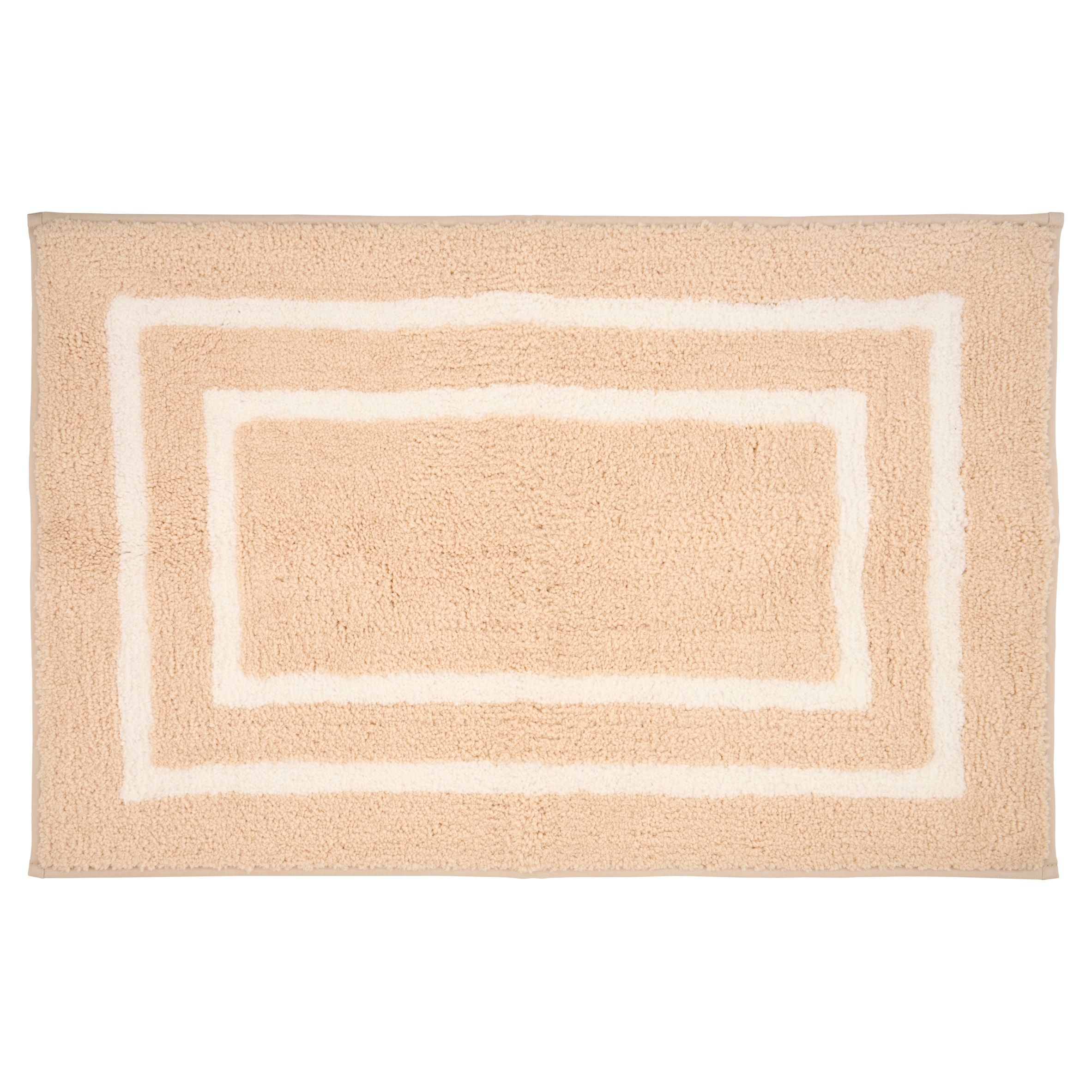 West Park Beige Bath Mat