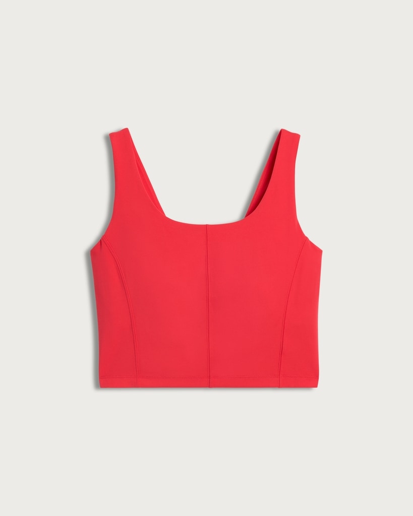 F&F Active ULTRAMOVE Scoop Neck Vest in Red thumbnail 4