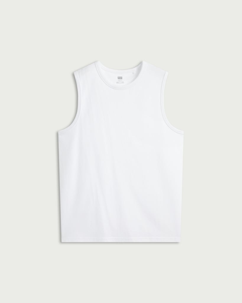 F&F Pure Cotton Regular Fit Vest in White thumbnail 4