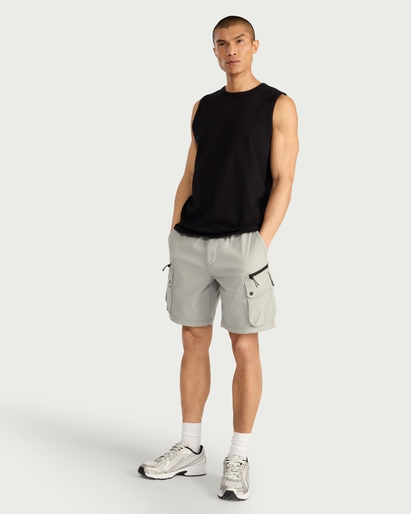 F&F Pure Cotton Regular Fit Vest in Black thumbnail 2