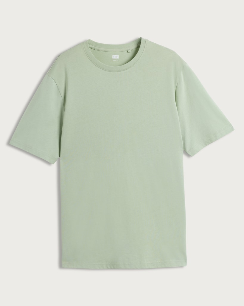 F&F Cotton Rich Short Sleeved T-Shirt in Mint thumbnail 4