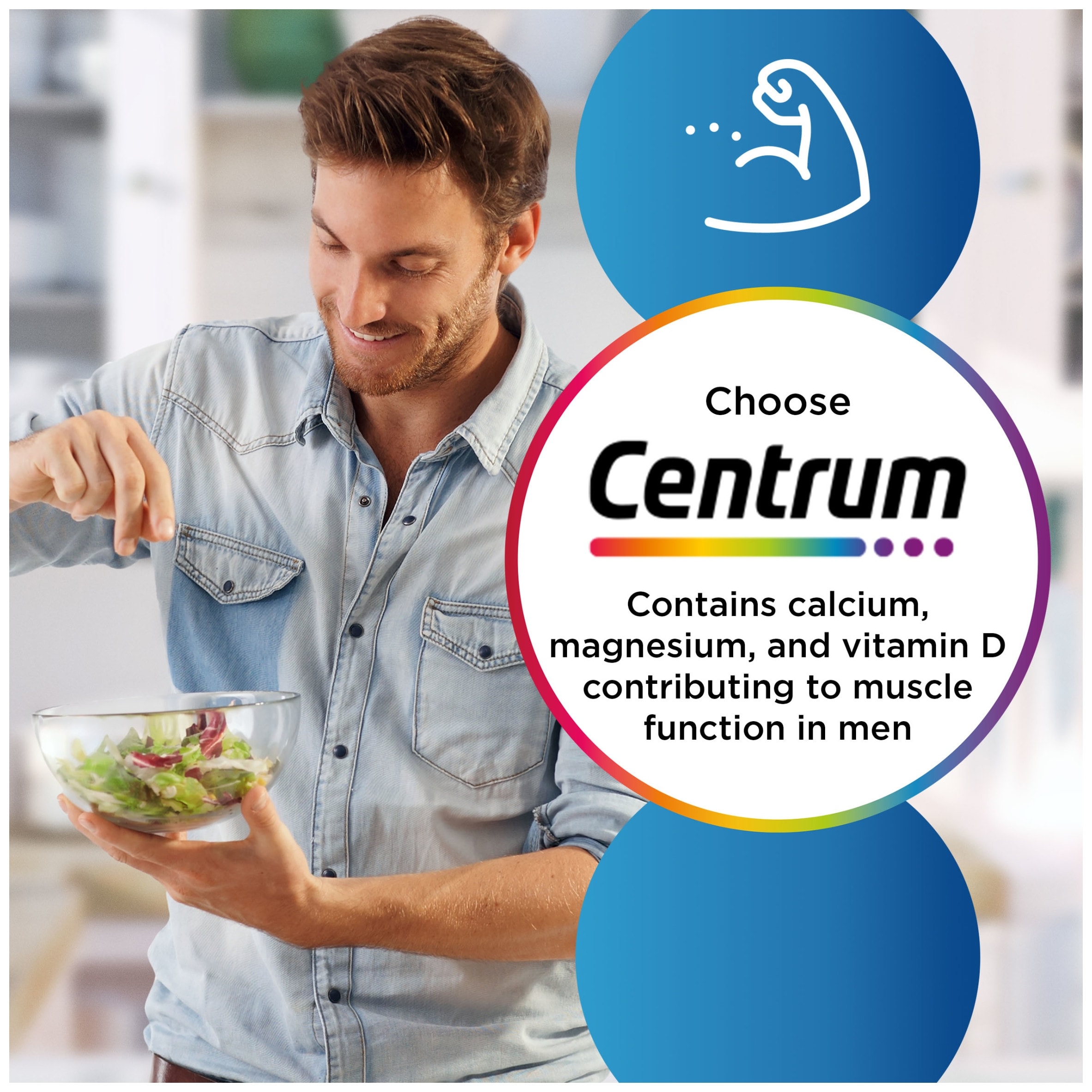 Centrum Men Multivitamins & Minerals Tablets 60s thumbnail 4