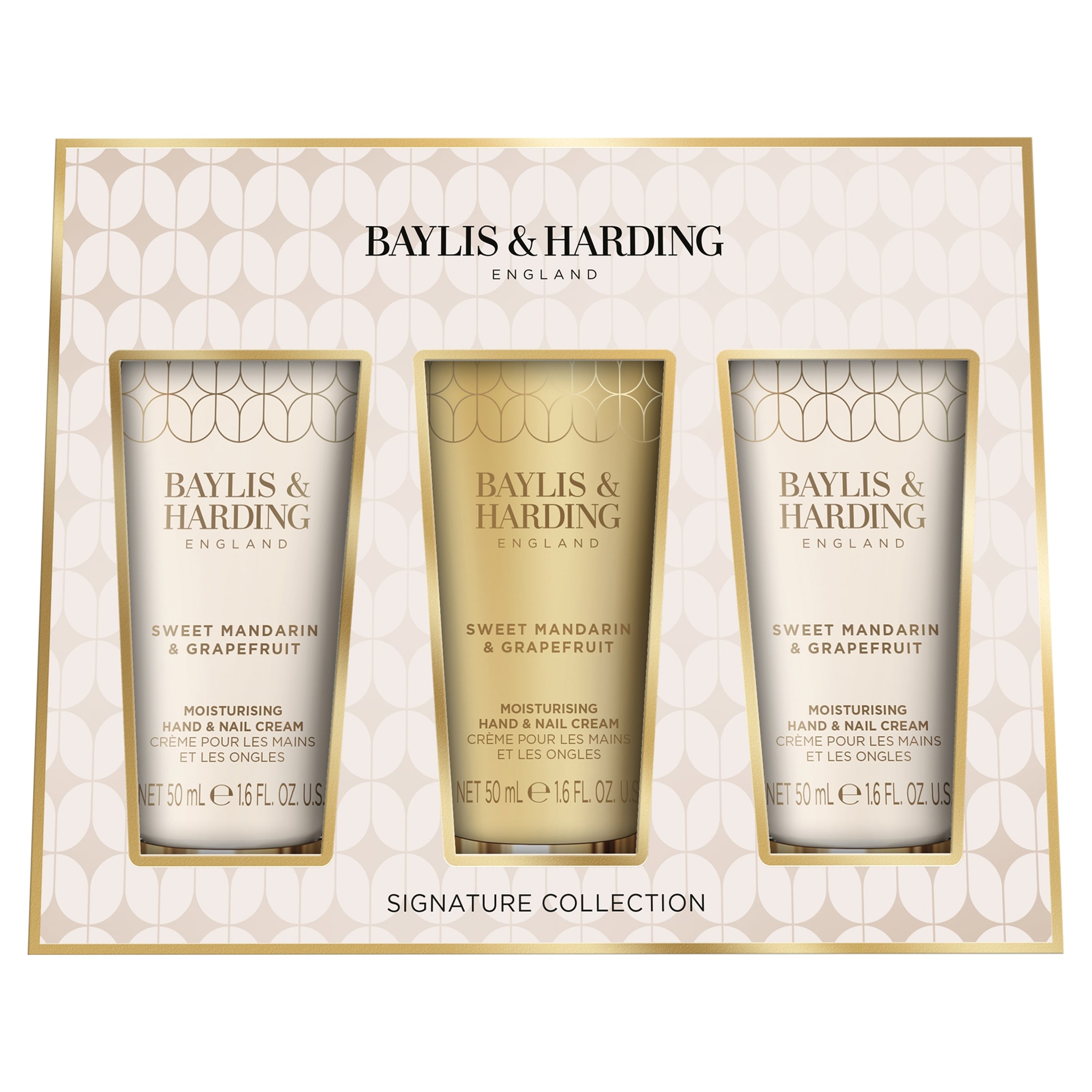 Baylis & Harding Signature collection Sweet Mandarin & Grapefruit Luxury Hand Creams Gift Set