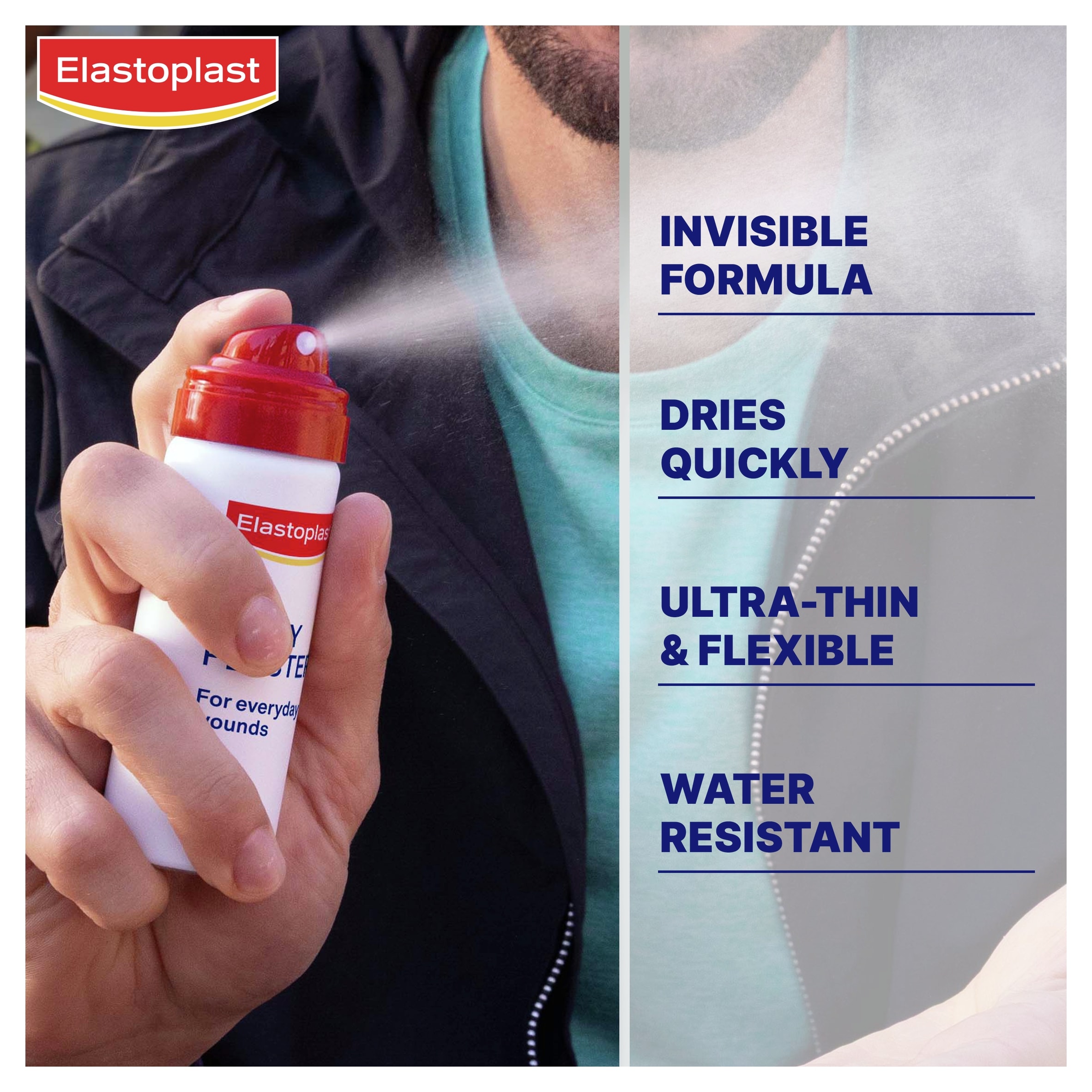 Elastoplast Second Skin Protection Spray Plaster 40ml thumbnail 2