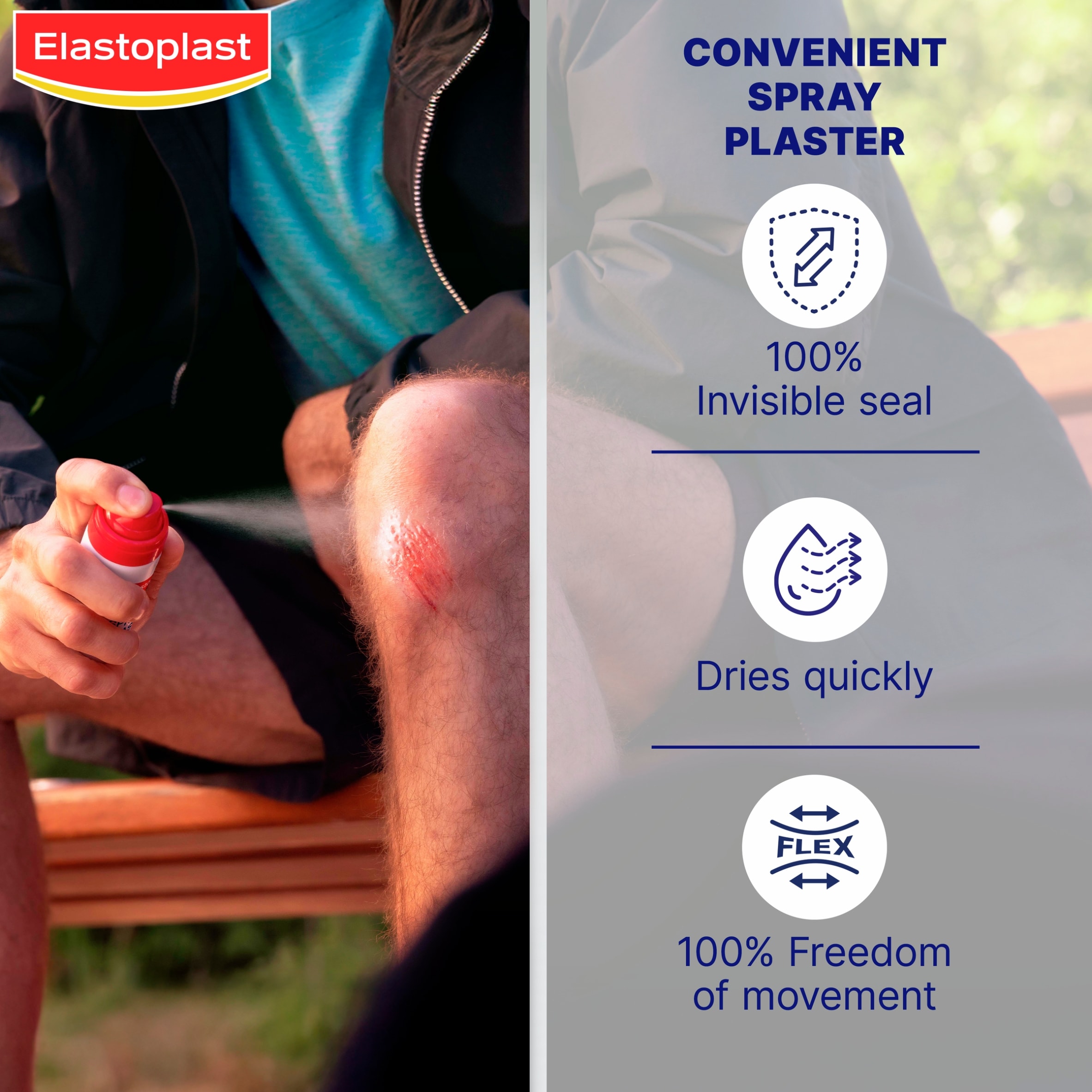 Elastoplast Second Skin Protection Spray Plaster 40ml thumbnail 4
