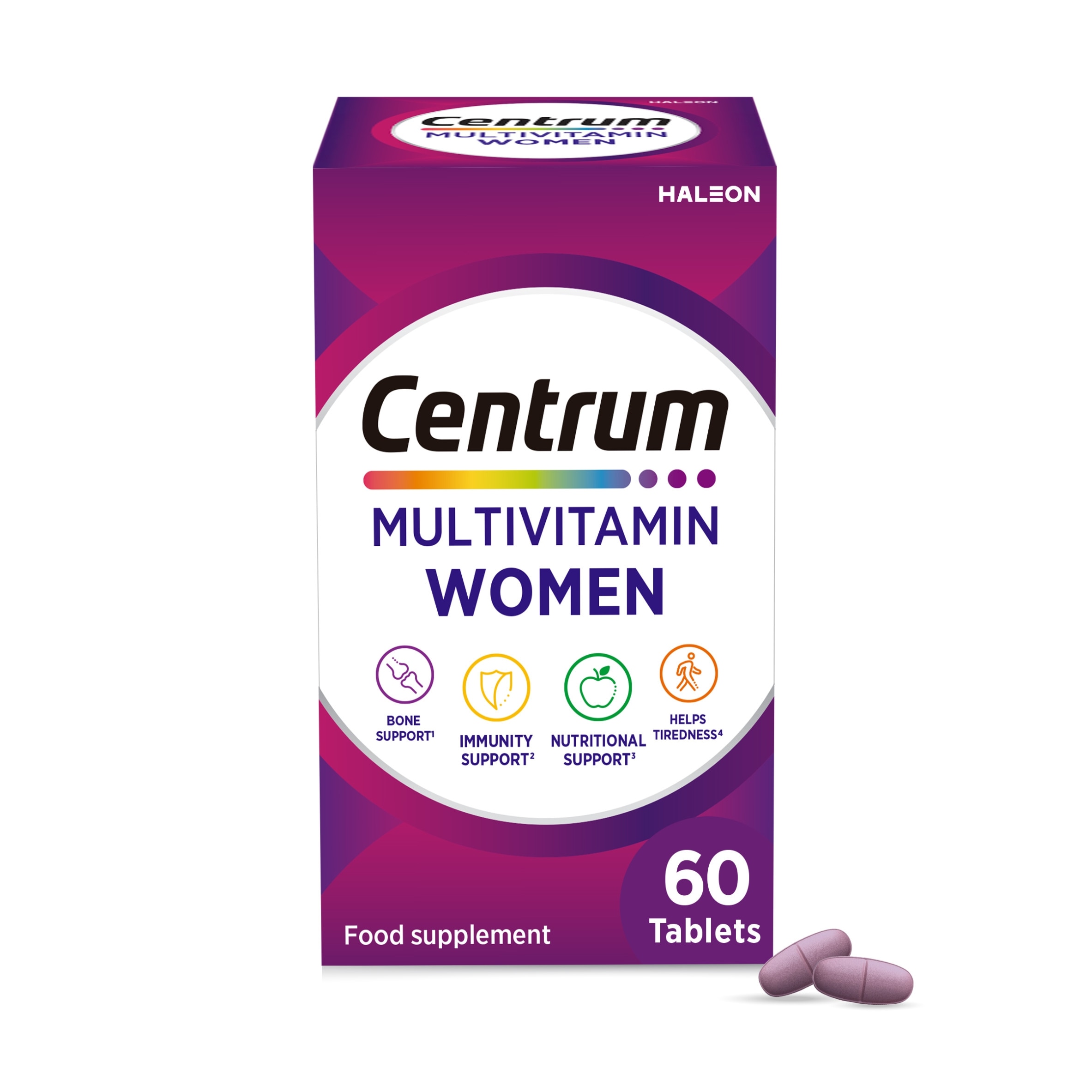 Centrum Women Multivitamins & Minerals Tablets 60s