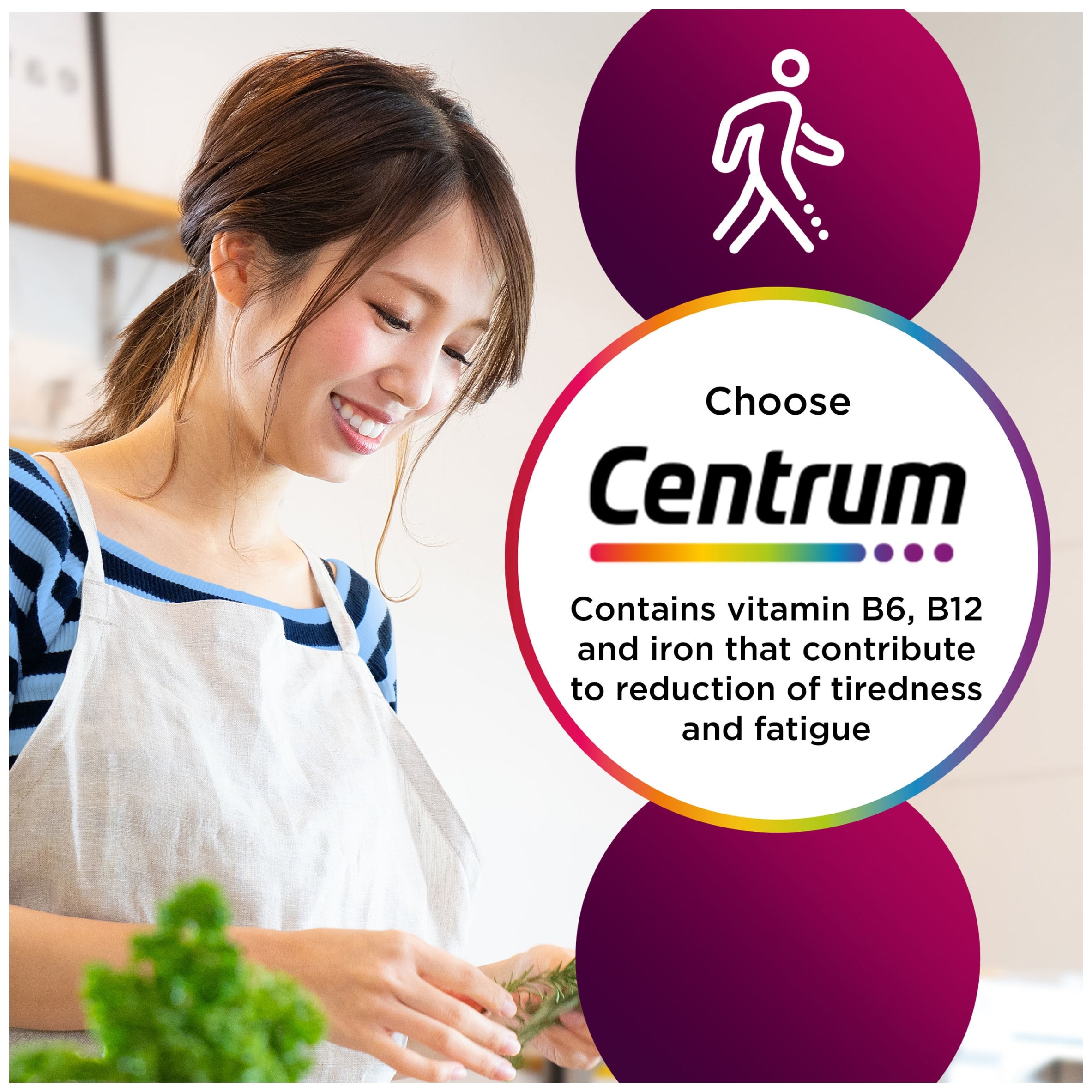 Centrum Women Multivitamins & Minerals Tablets 60s thumbnail 4