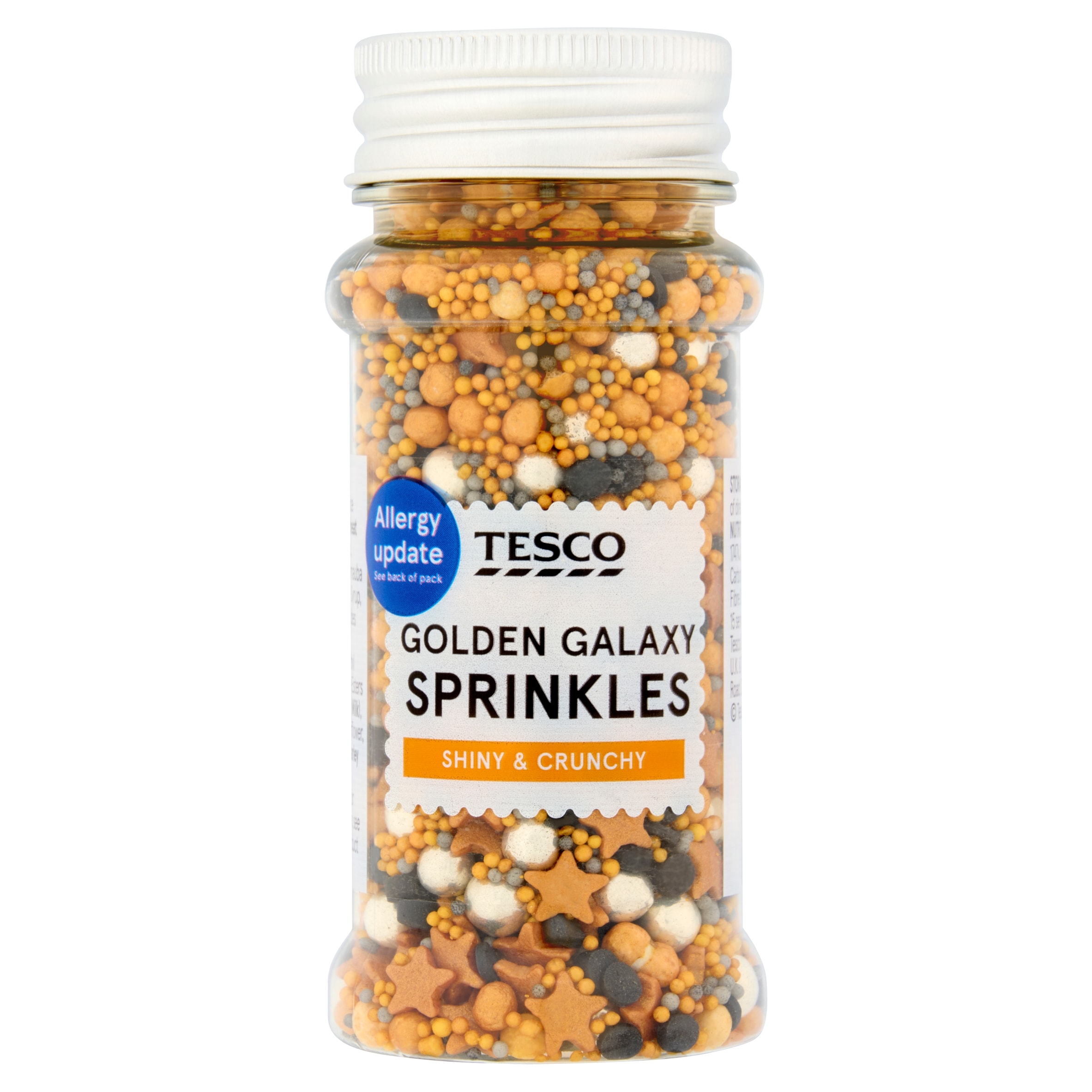 Tesco Golden Galaxy Sprinkles 75g