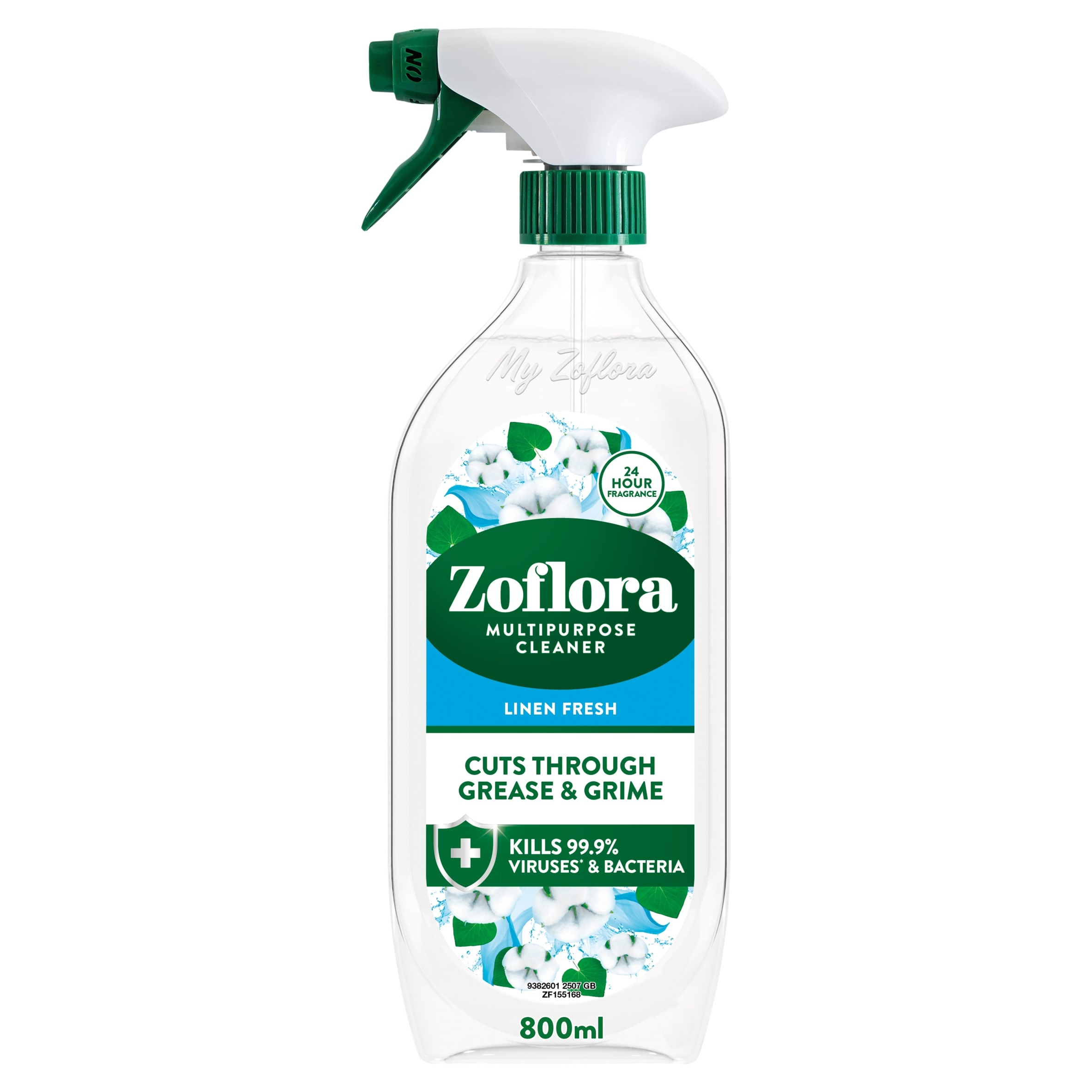 Zoflora Cleaner Linen Fresh Grease & Grime 800ml