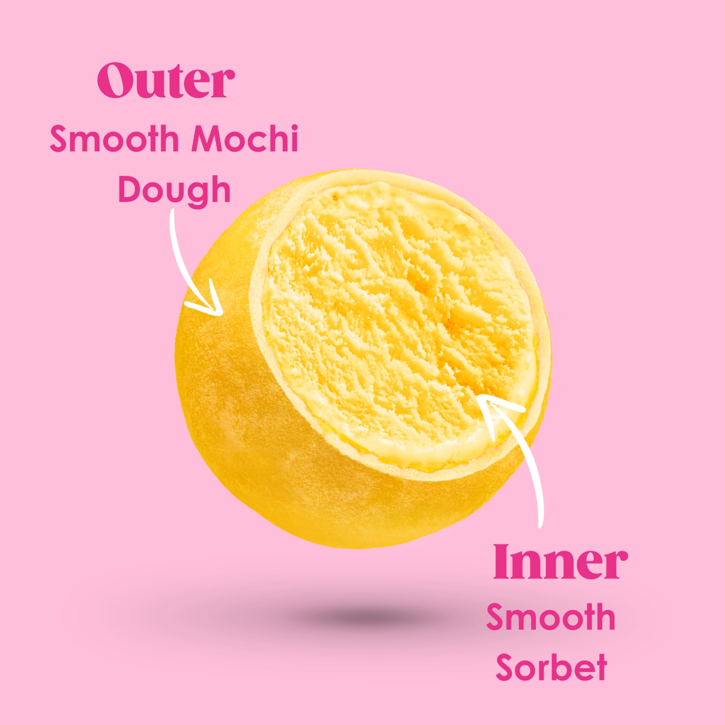 Little Moons Refreshos Lemon and Elderflower Mochi Sorbet 6 x 30g thumbnail 4