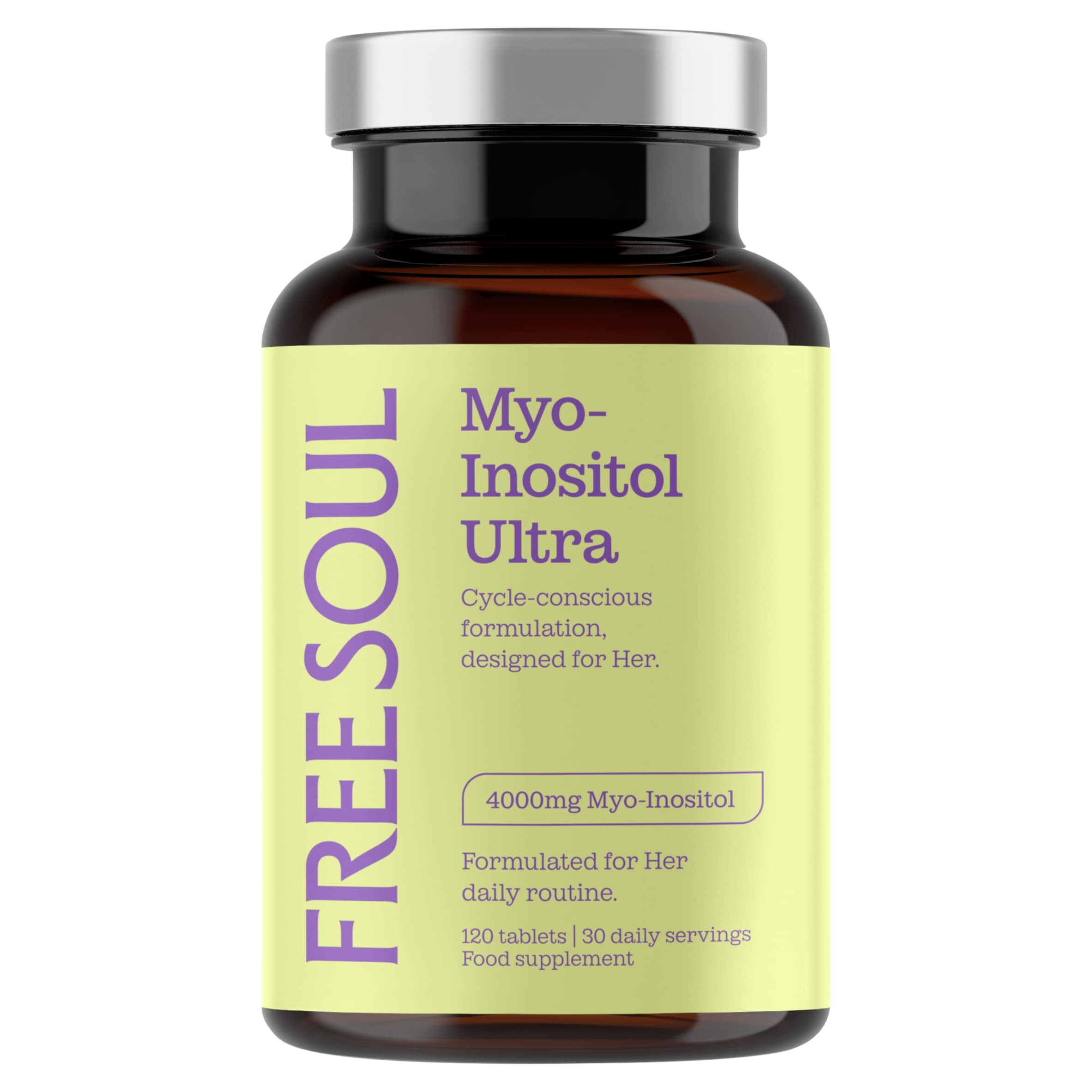 Free Soul Myo-Inositol Ultra - 120 capsules/176g