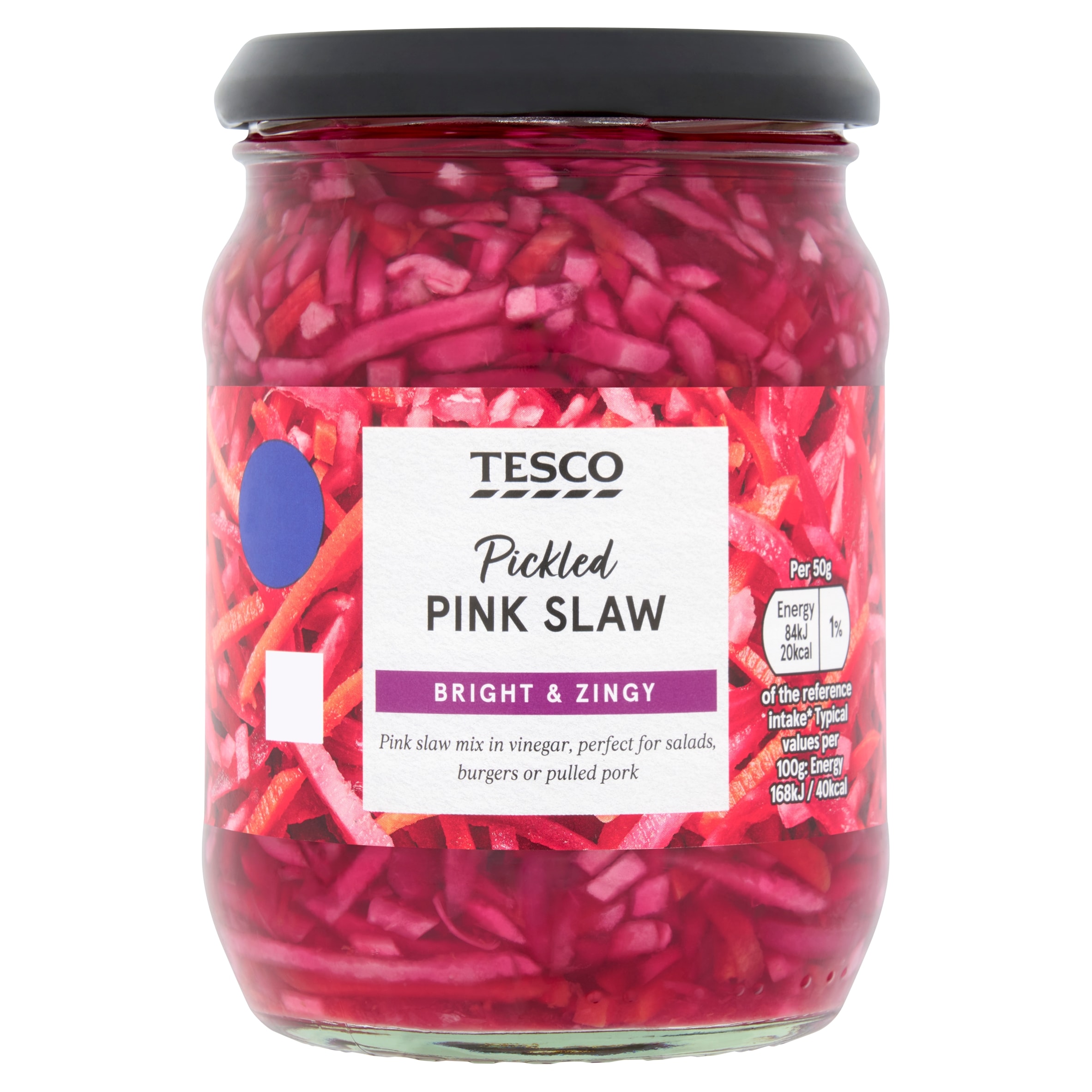 Tesco Pickled Pink Slaw 340g