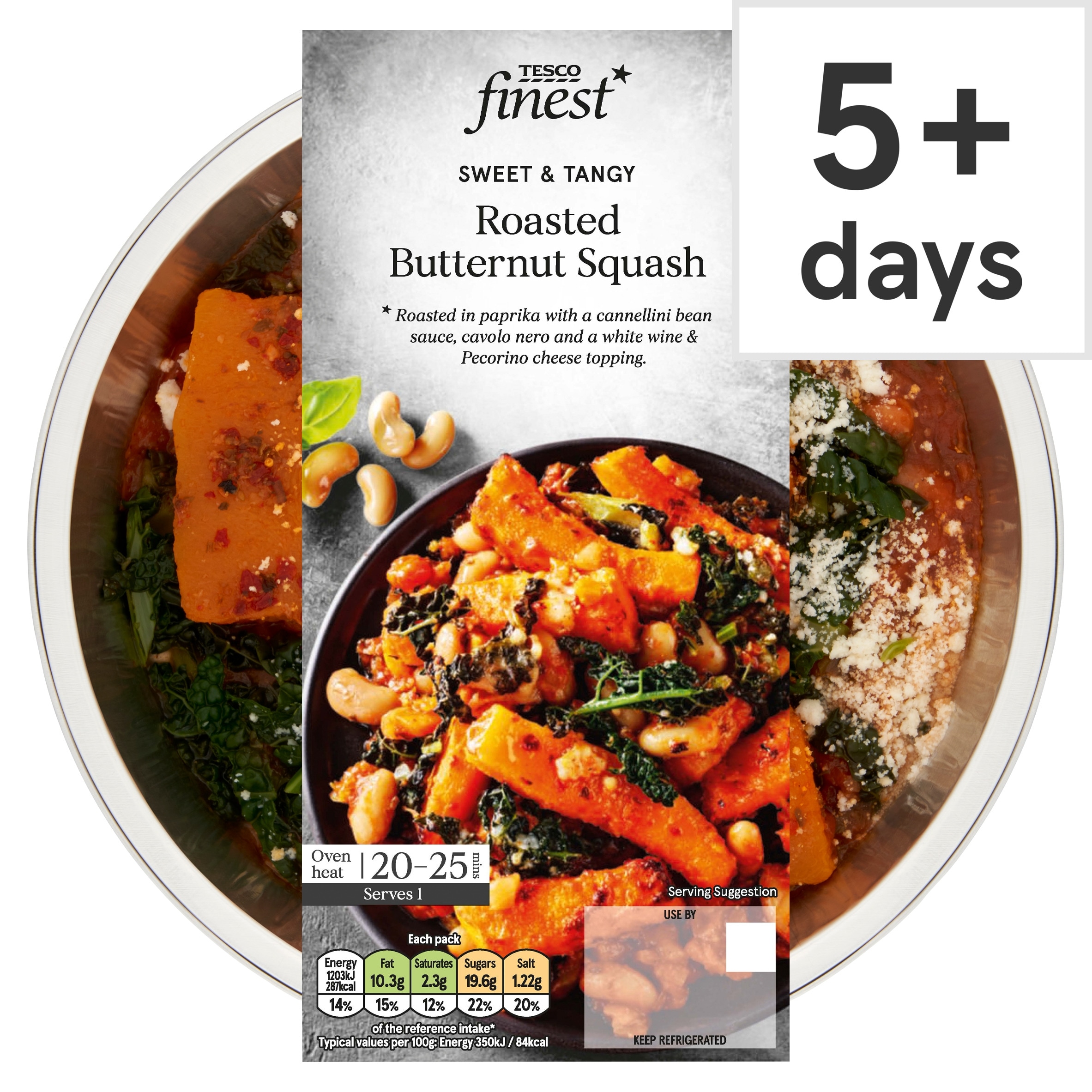 Tesco Finest Paprika Roasted Butternut Squash 380g