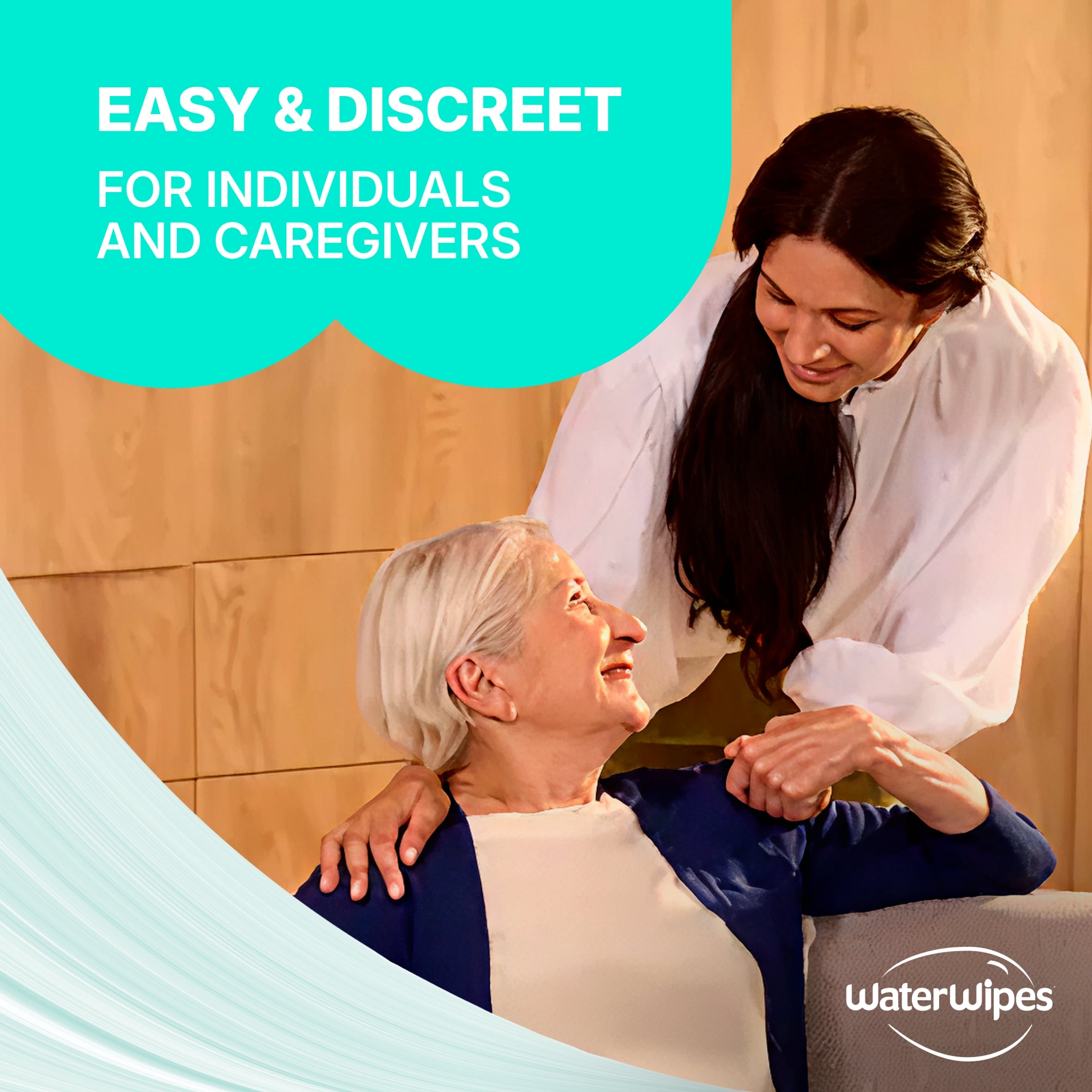 WaterWipes 3 in 1 Sensitive+ Intimate Care Light 30 Wipes thumbnail 3