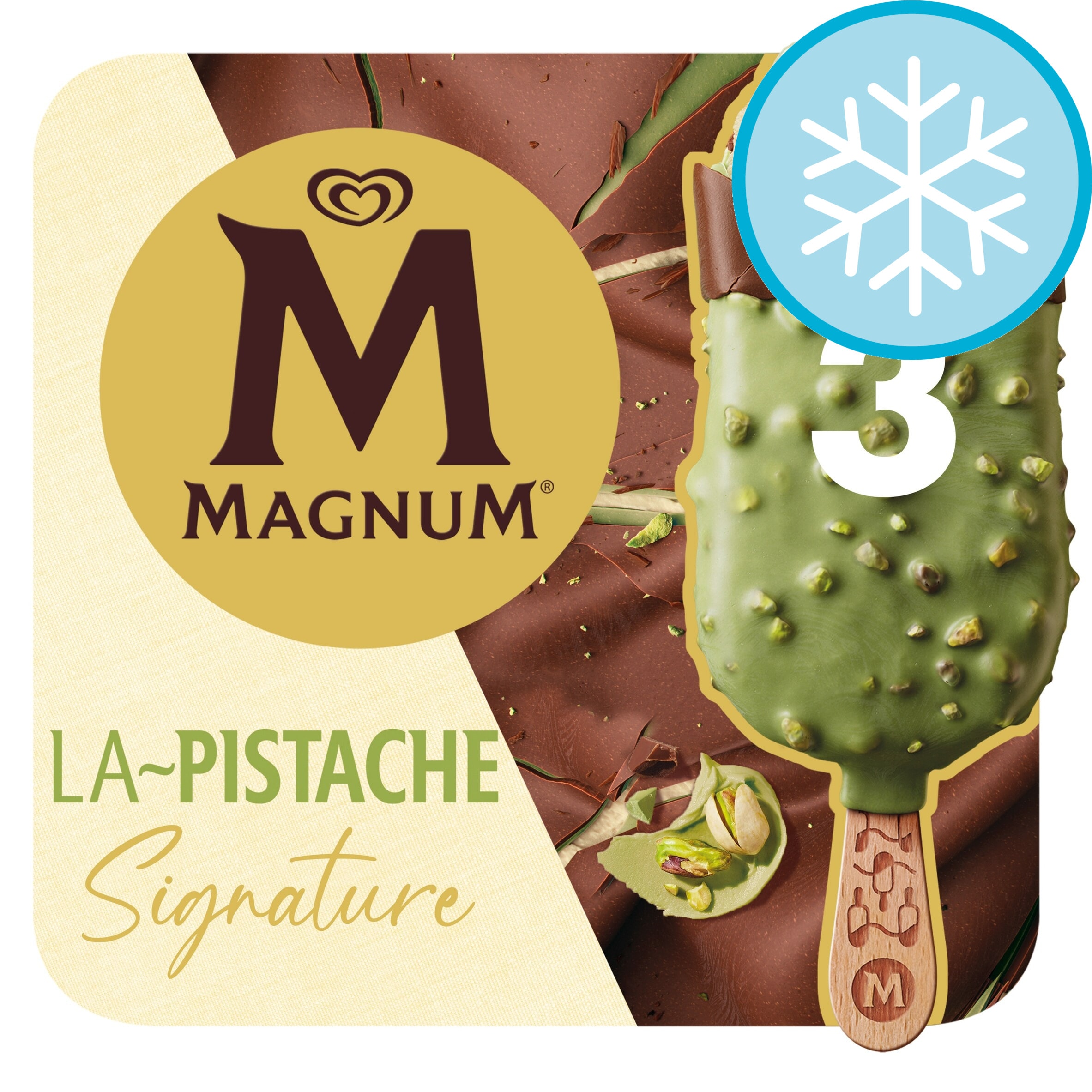 Magnum Signature Pistachio Ice Cream Sticks 3 x 90ml