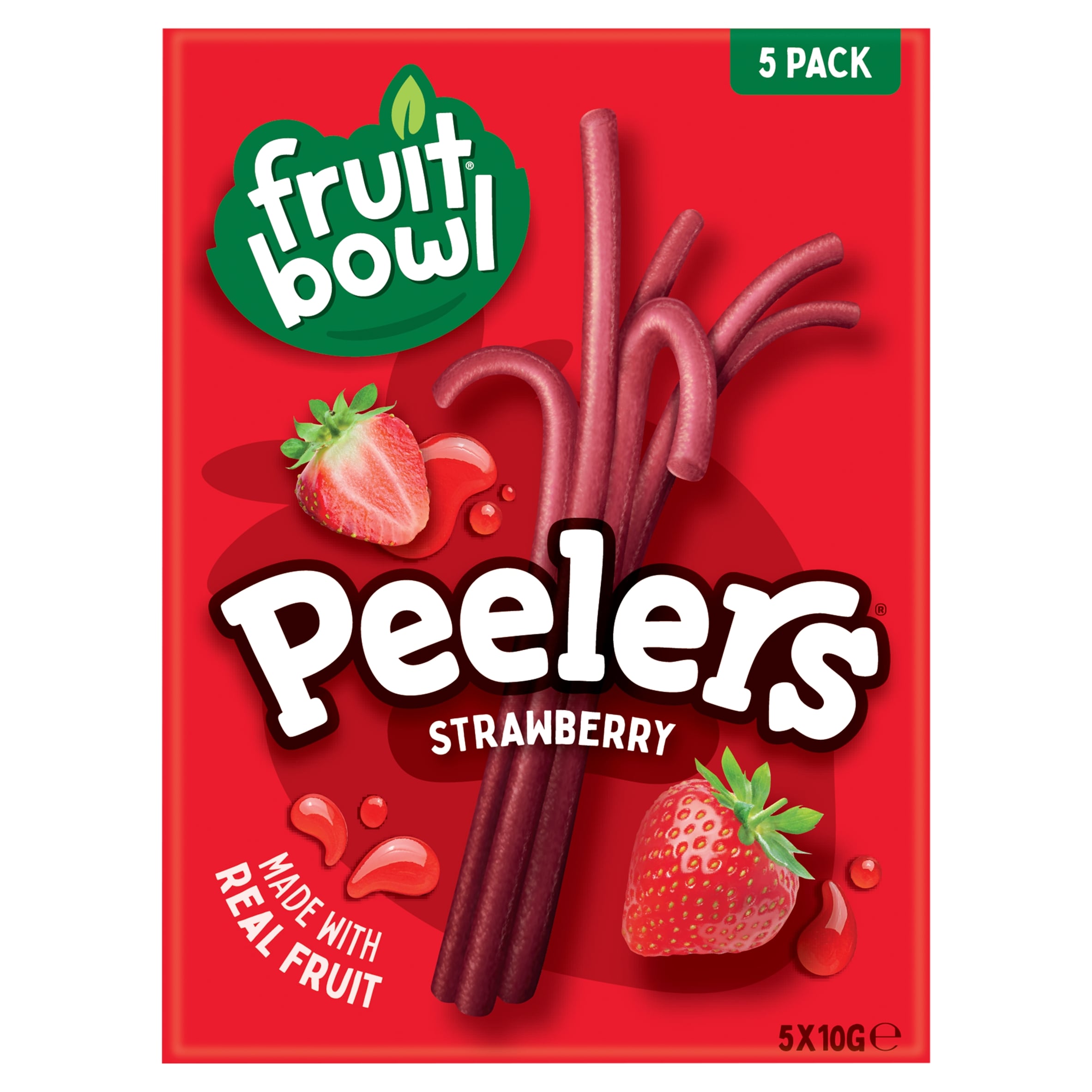 Fruit Bowl Strawberry Fruit Peeler 5x10g