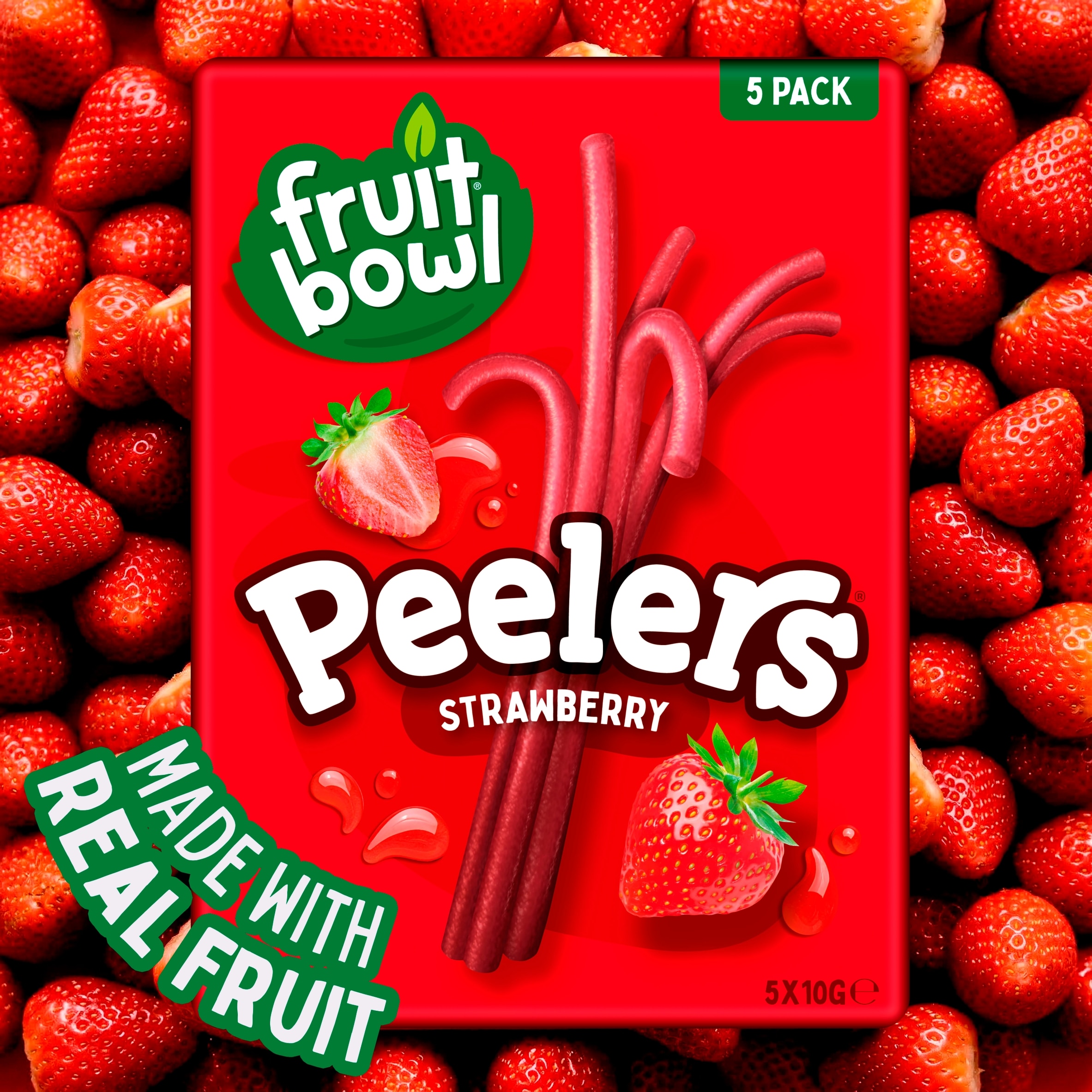 Fruit Bowl Strawberry Fruit Peeler 5x10g thumbnail 2