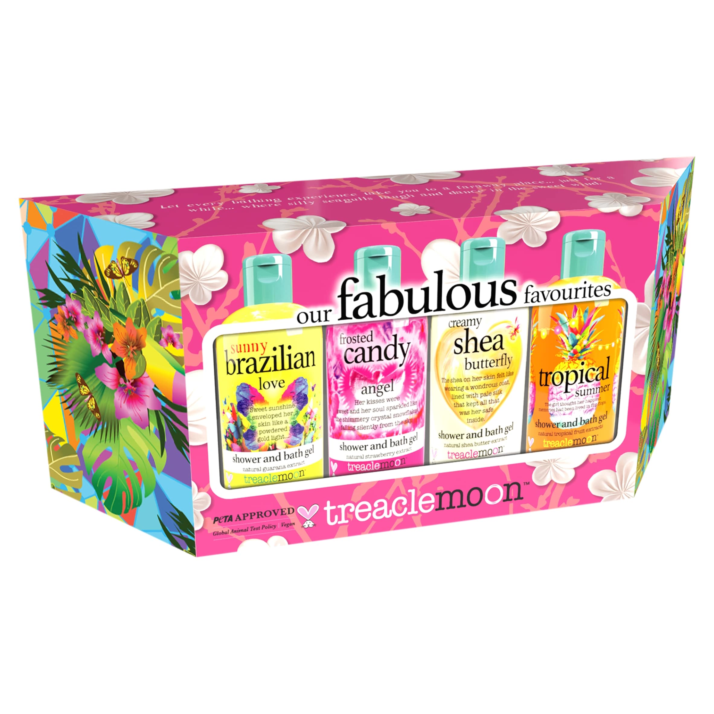 Treaclemoon Our Fabulous Favourites Shower and Bath Gel 4 x 100ml Gift Set