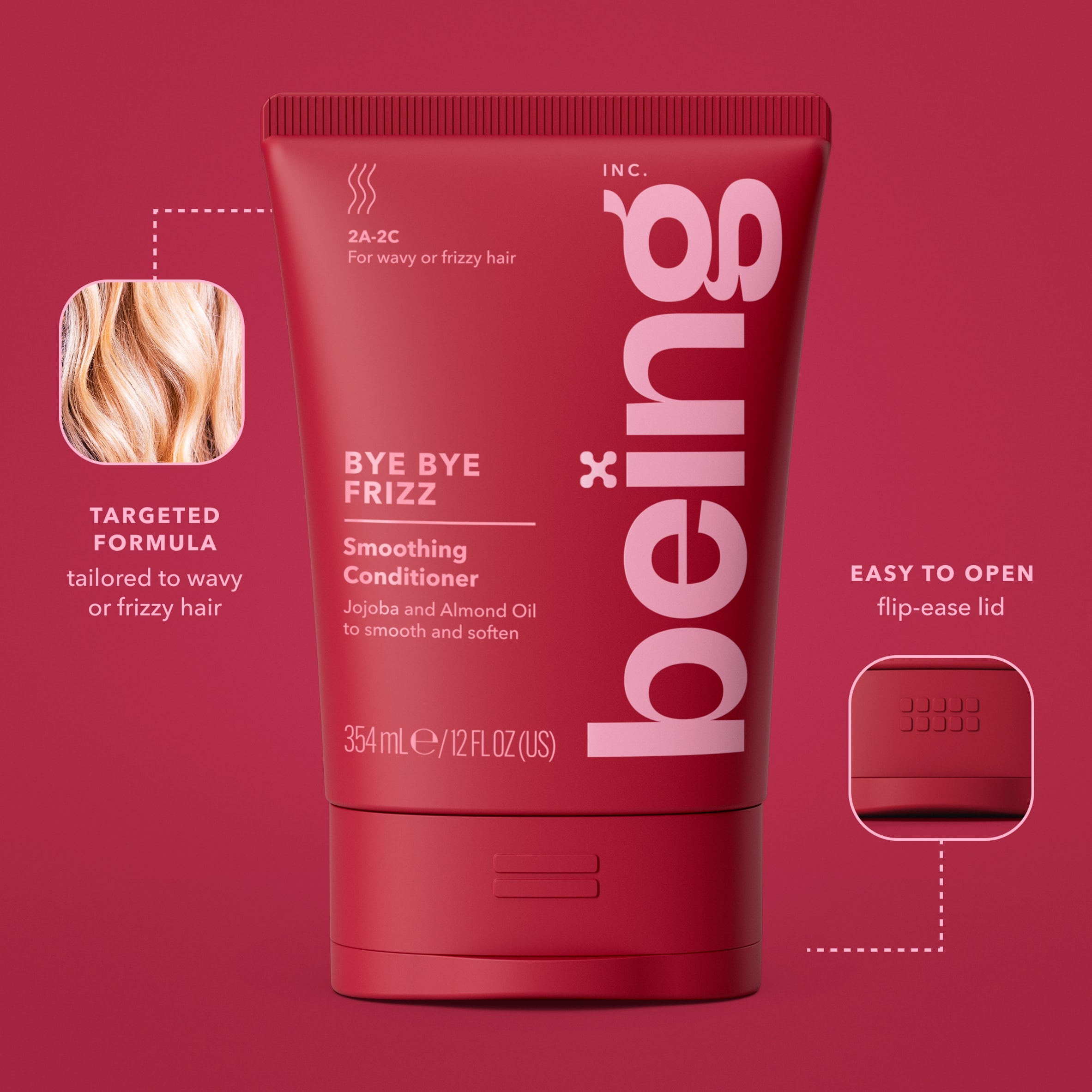 BEING CONDITIONER Bye Bye Frizz 354ML thumbnail 5