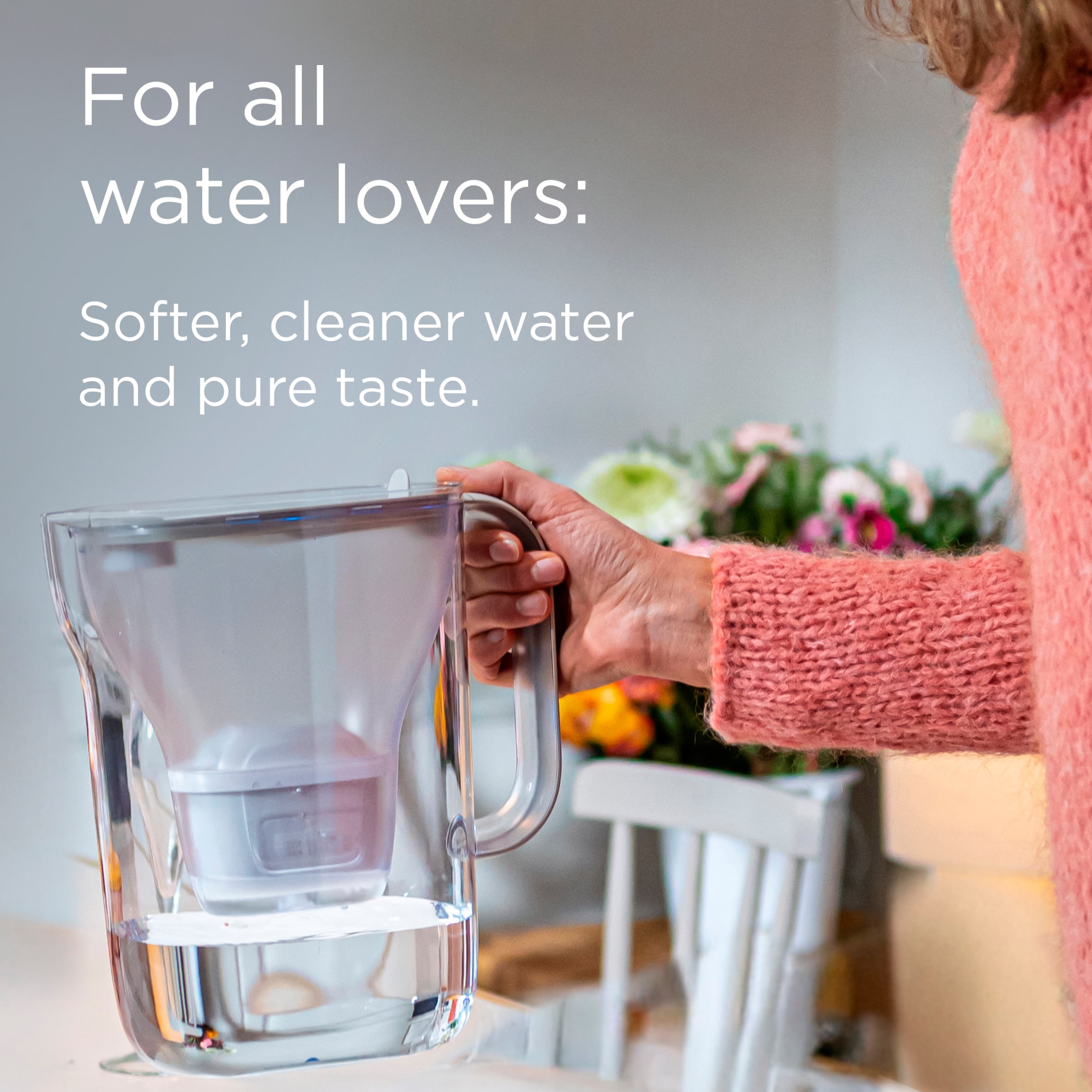 BRITA Maxtra PRO Style Essentials White Water Filter Jug 2.4L thumbnail 4