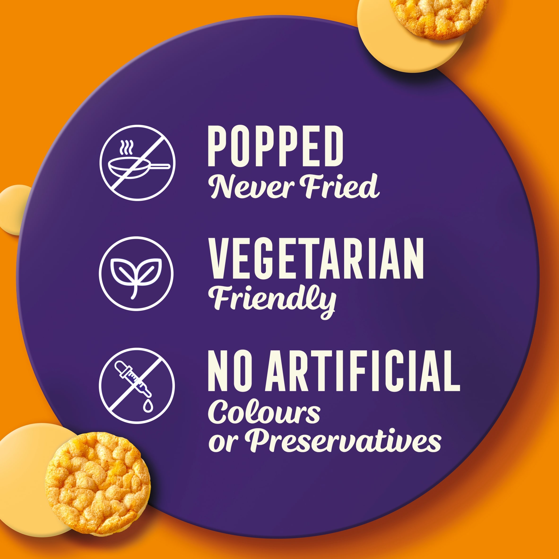 Snack a Jacks Minis Salted Caramel Corn Cakes 5x19g thumbnail 3