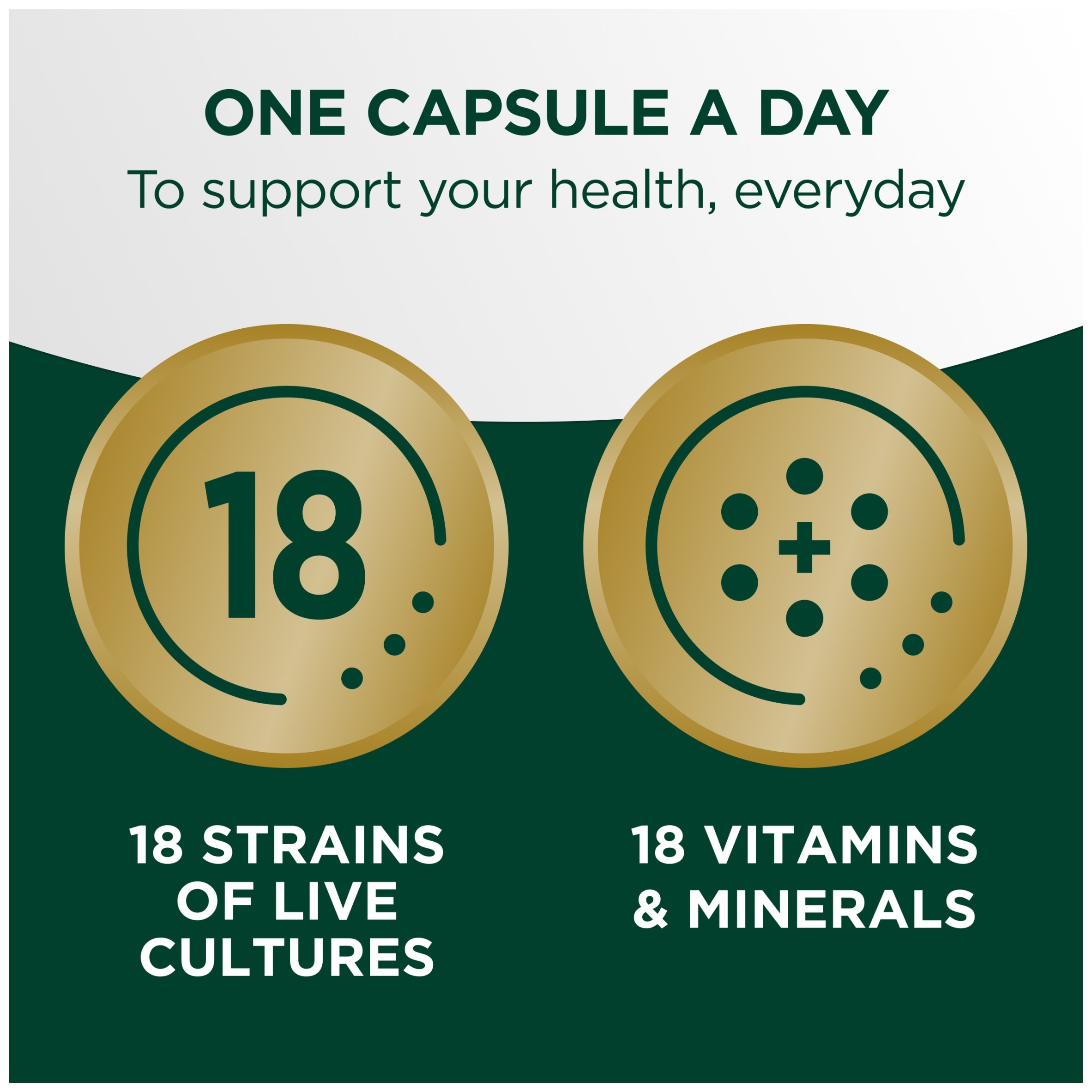 Centrum Multibiotics Complete Multivitamin Supplement, 30 Capsules thumbnail 3
