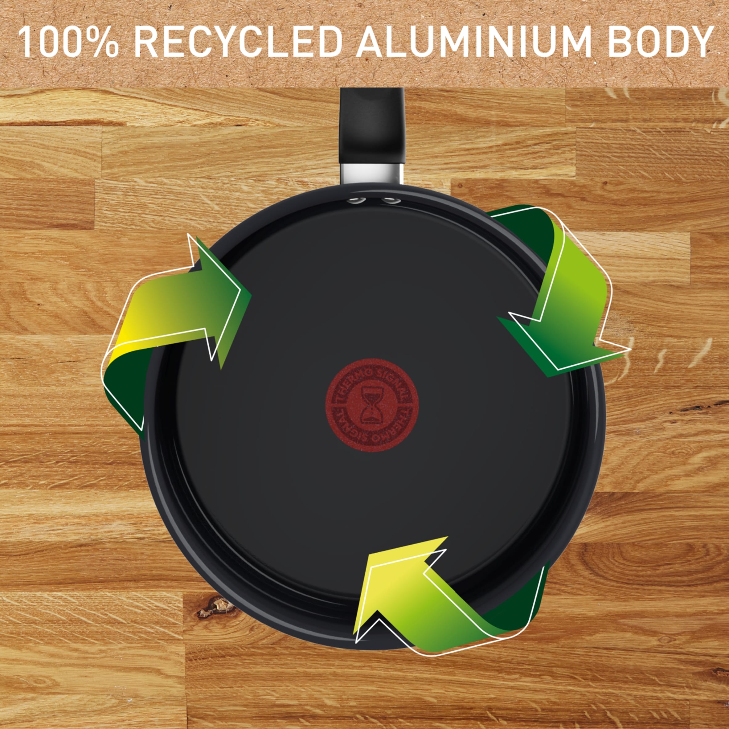 Tefal Change Ceramic Black Non-Stick Induction Saucepan with Glass Lid 20cm thumbnail 3