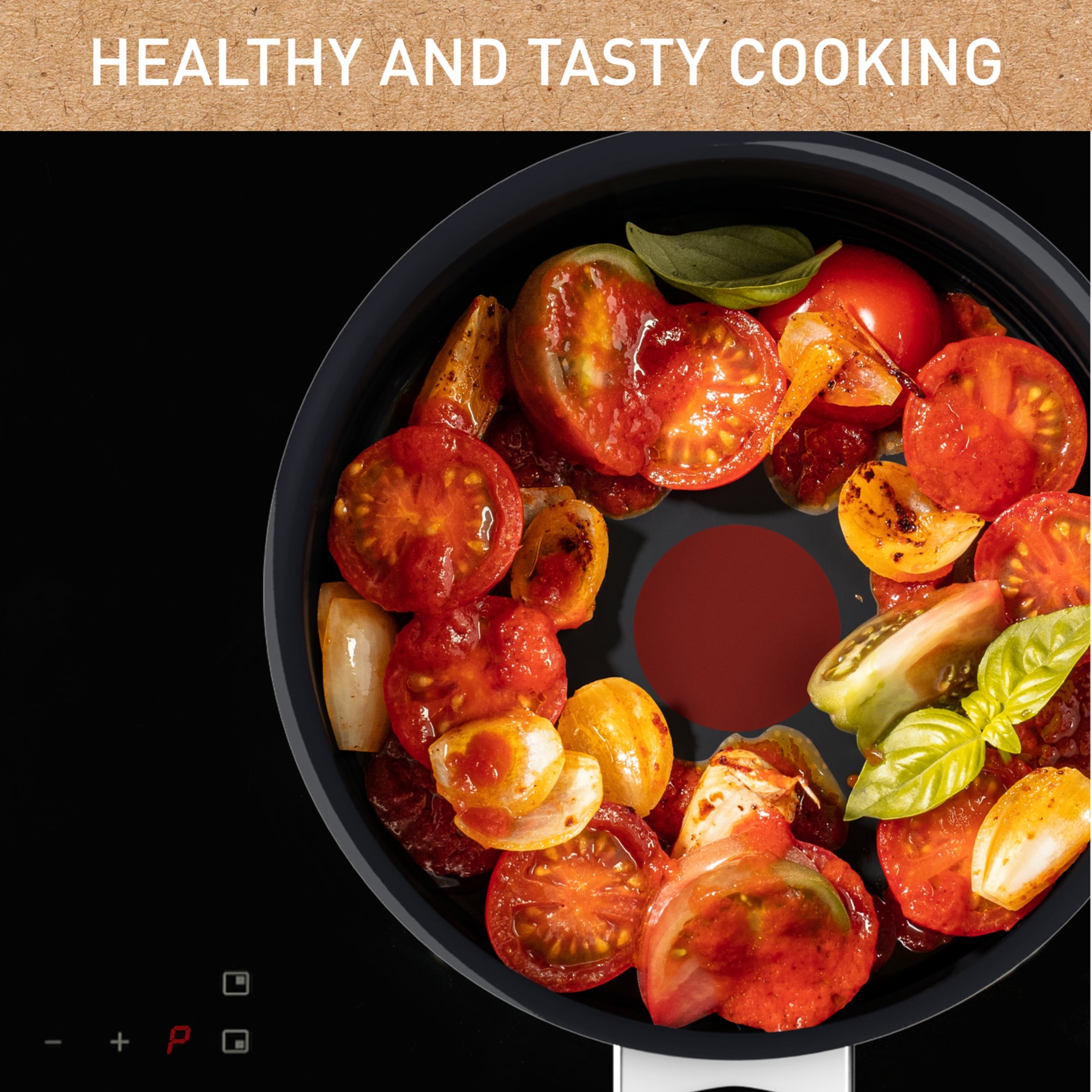 Tefal Change Ceramic Black Non-Stick Induction Saucepan with Glass Lid 20cm thumbnail 4